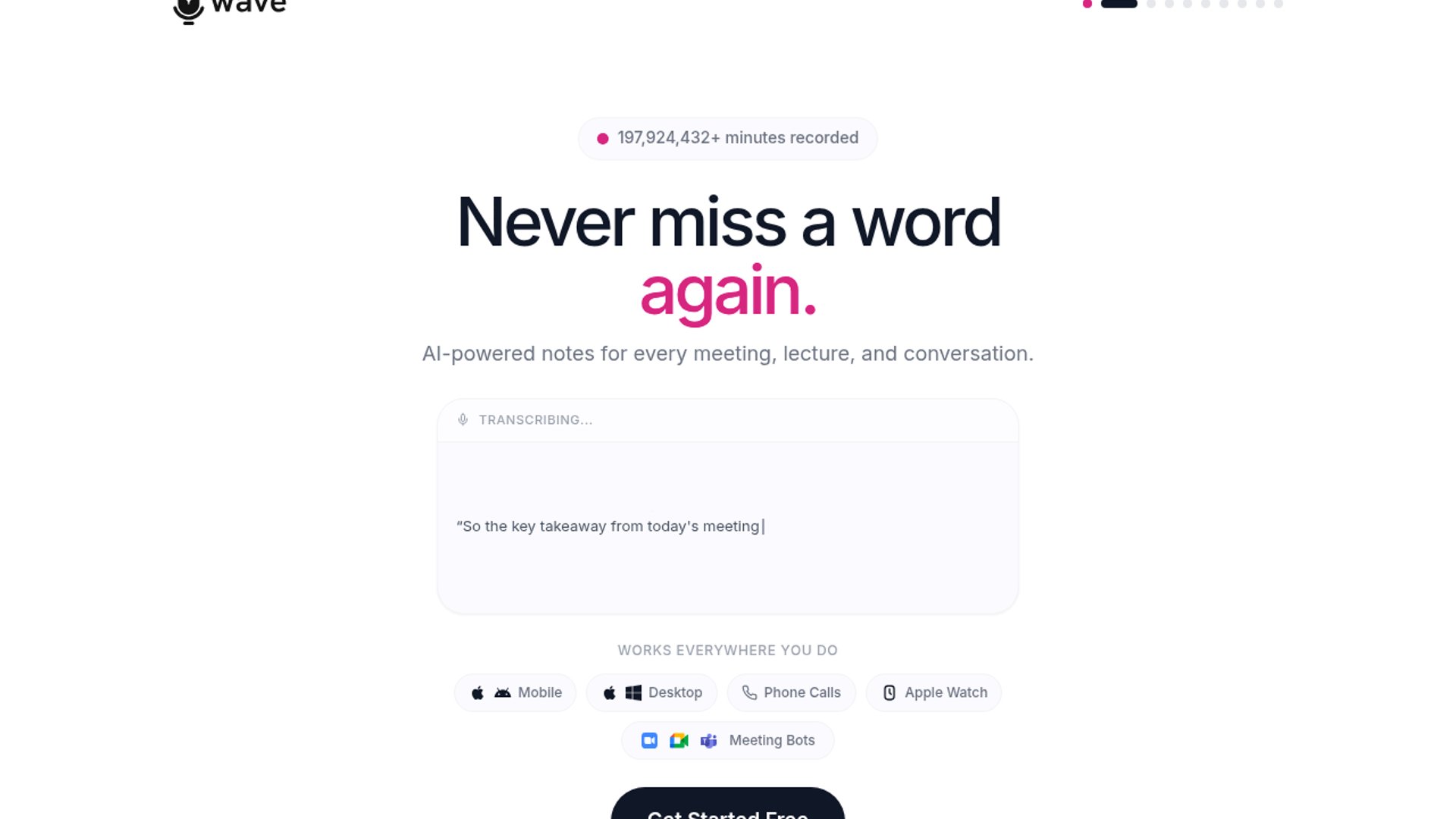 Wave note taker proves vibe coding works