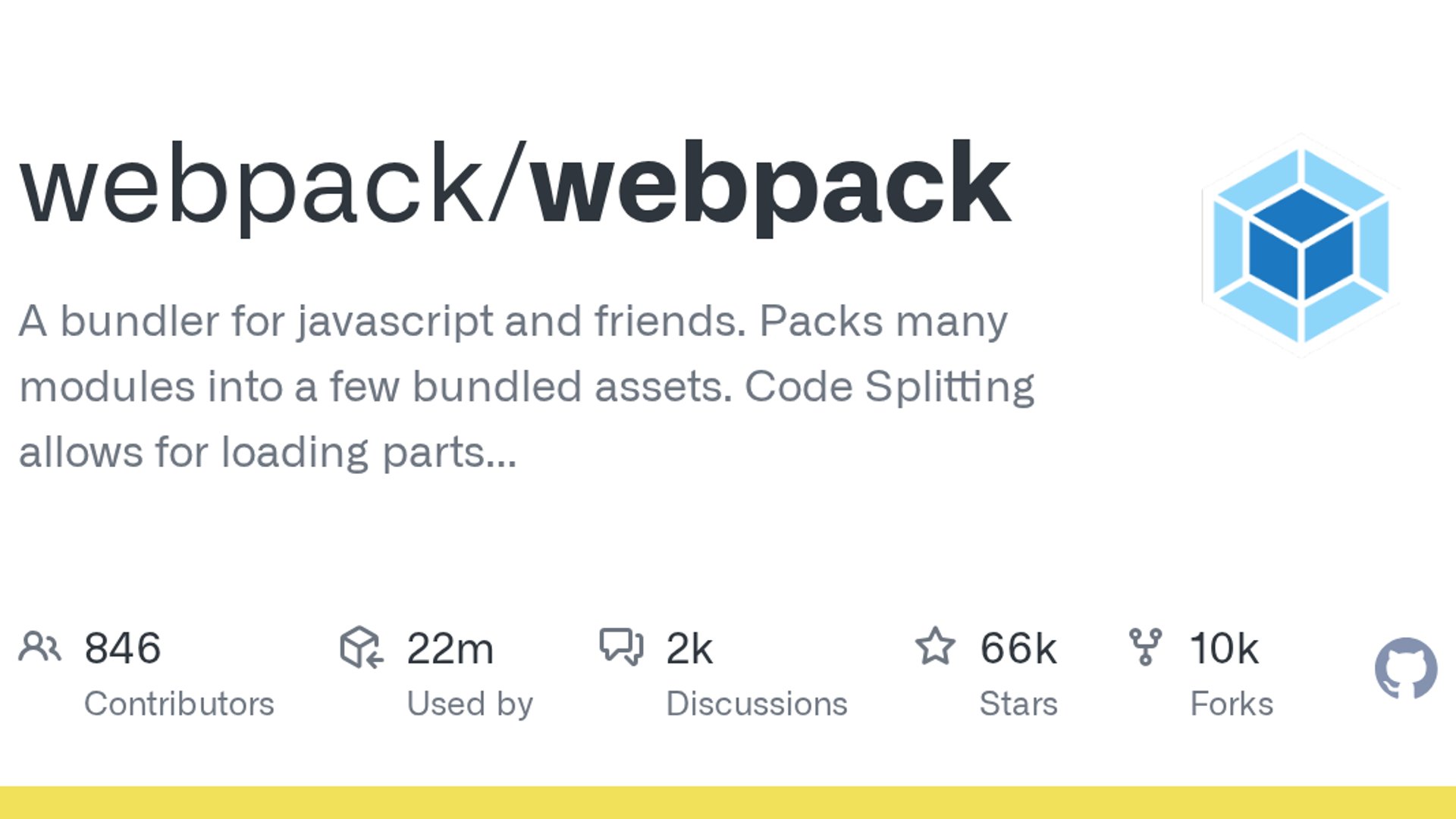 Webpack is a powerful static module bundler designed to package JavaScript modules and assets for modern web applications.