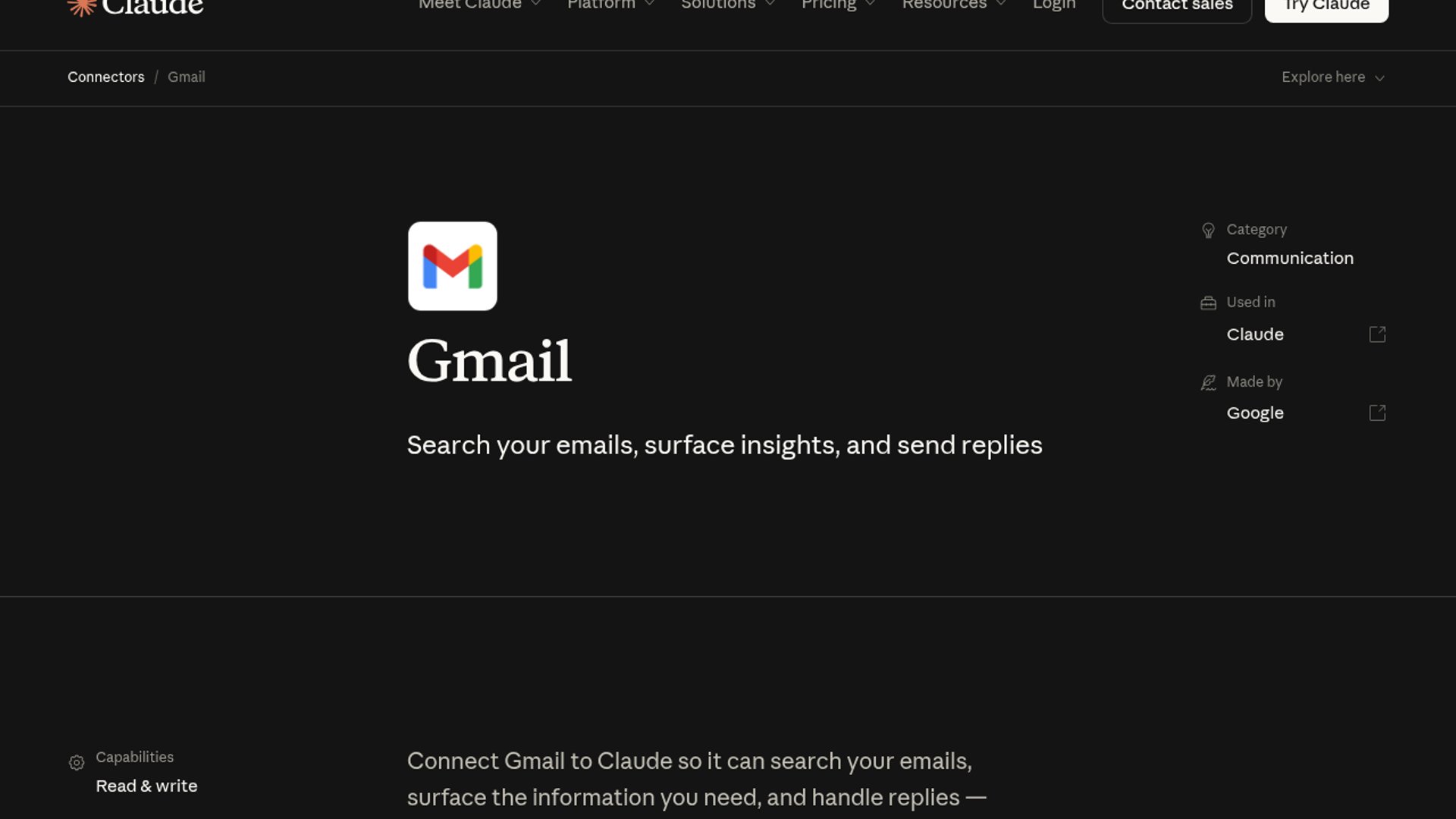 Claude Connectors Start Sending Gmail Replies