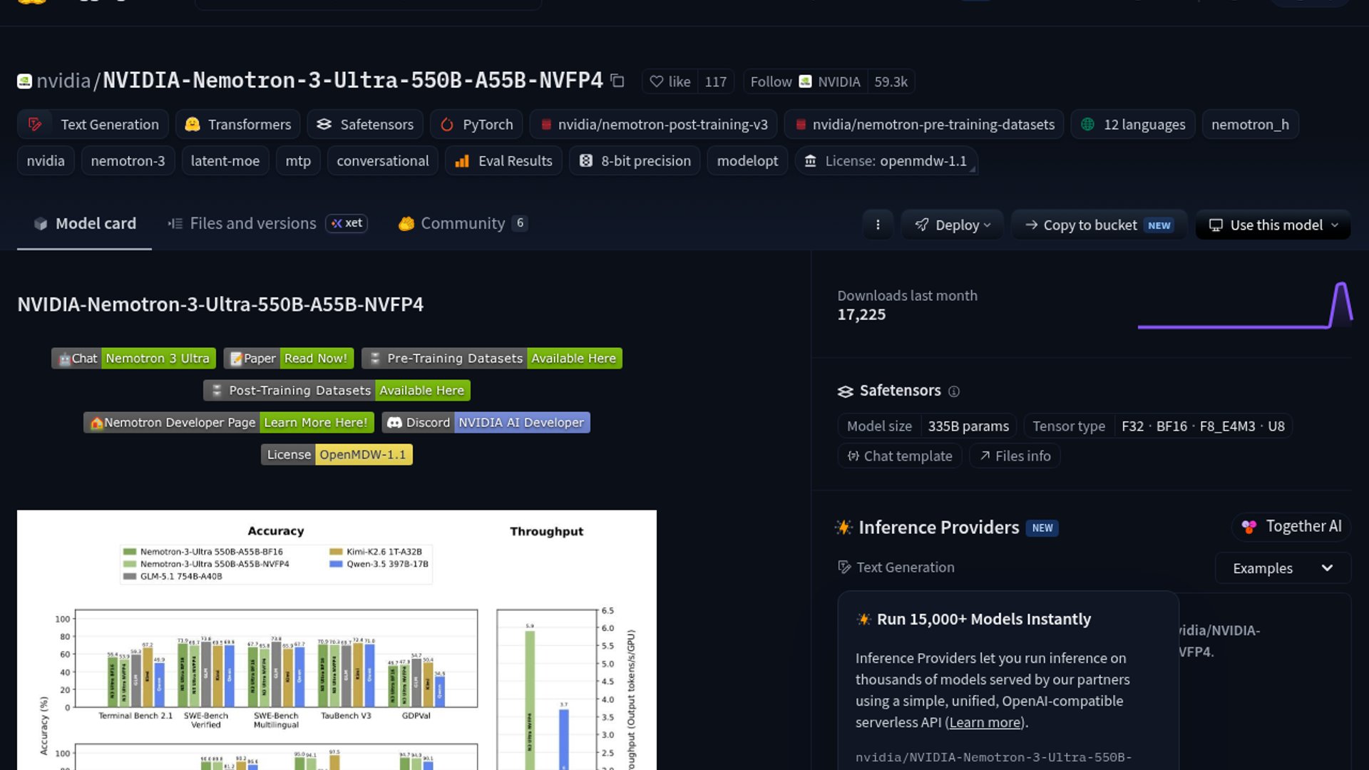 OpenRouter offers NVIDIA Nemotron 3 Ultra free