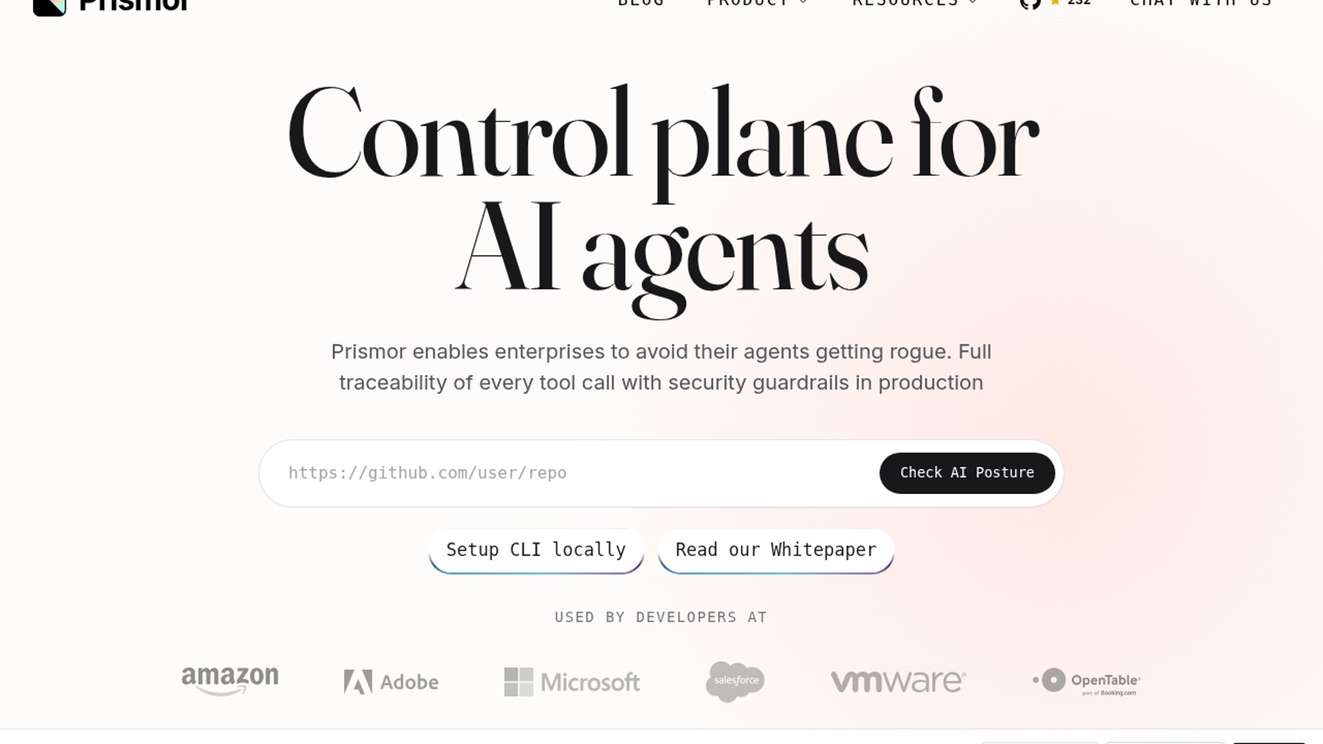Prismor ships AI agent security control plane