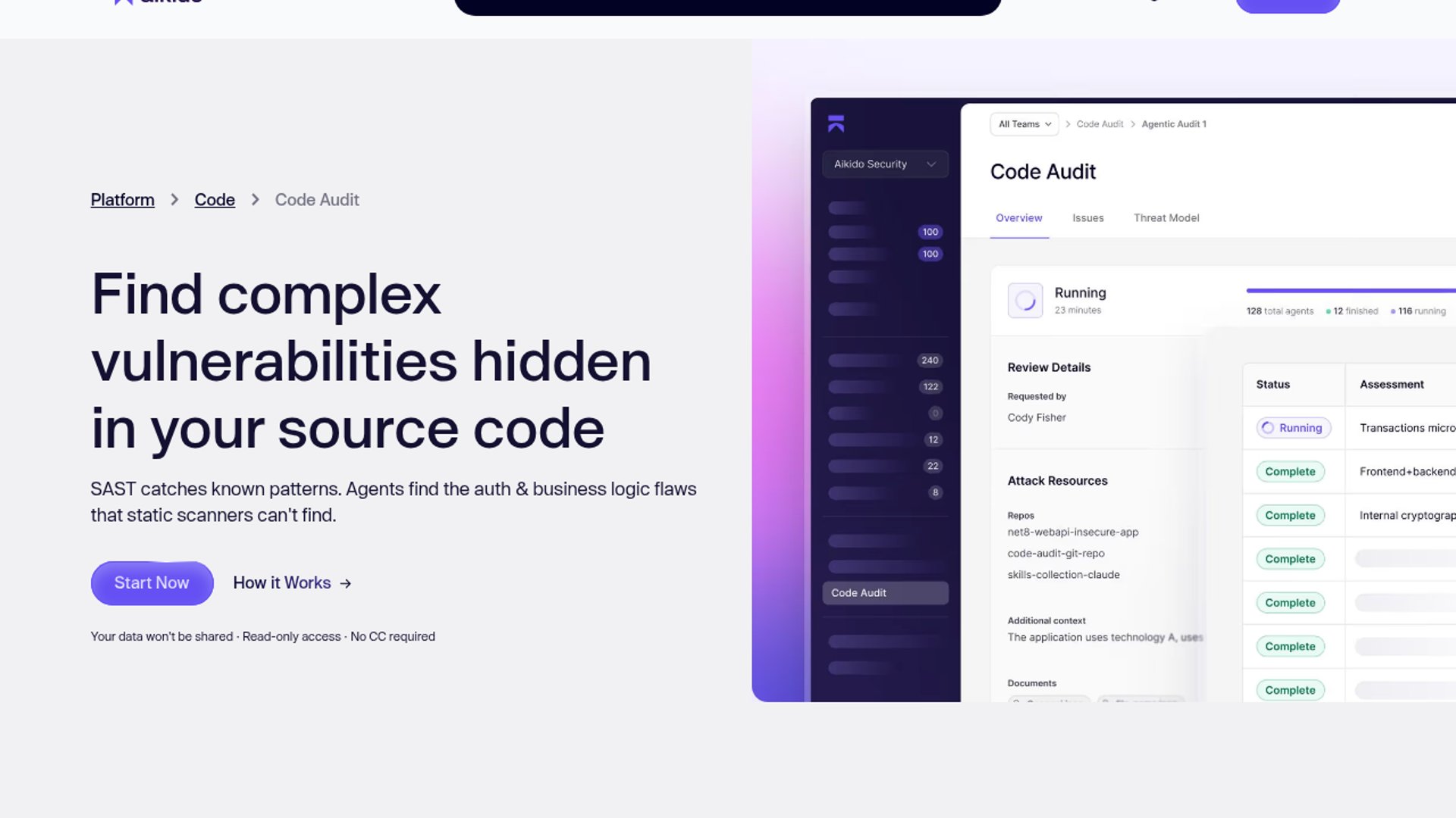 Aikido offers OWASP members free audit credits