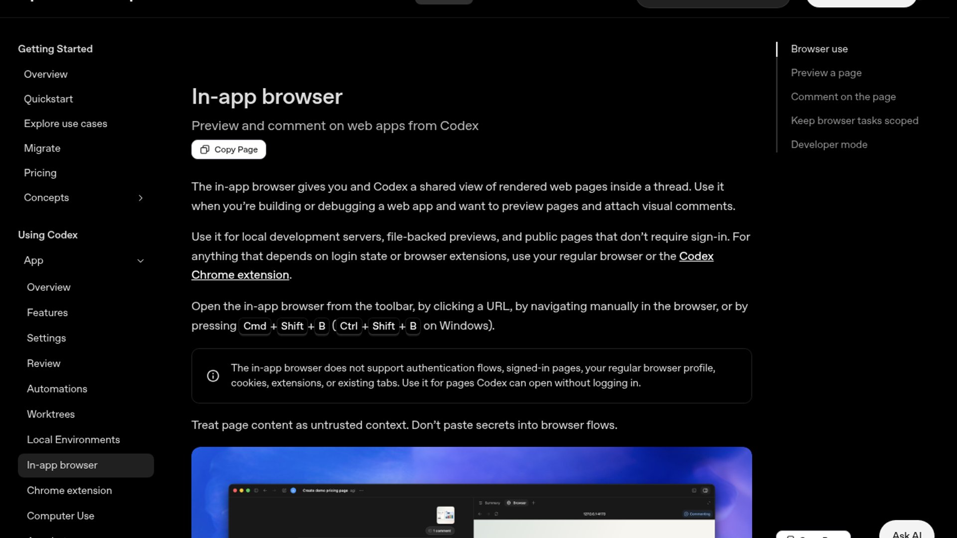OpenAI Codex browser lands Chrome DevTools support