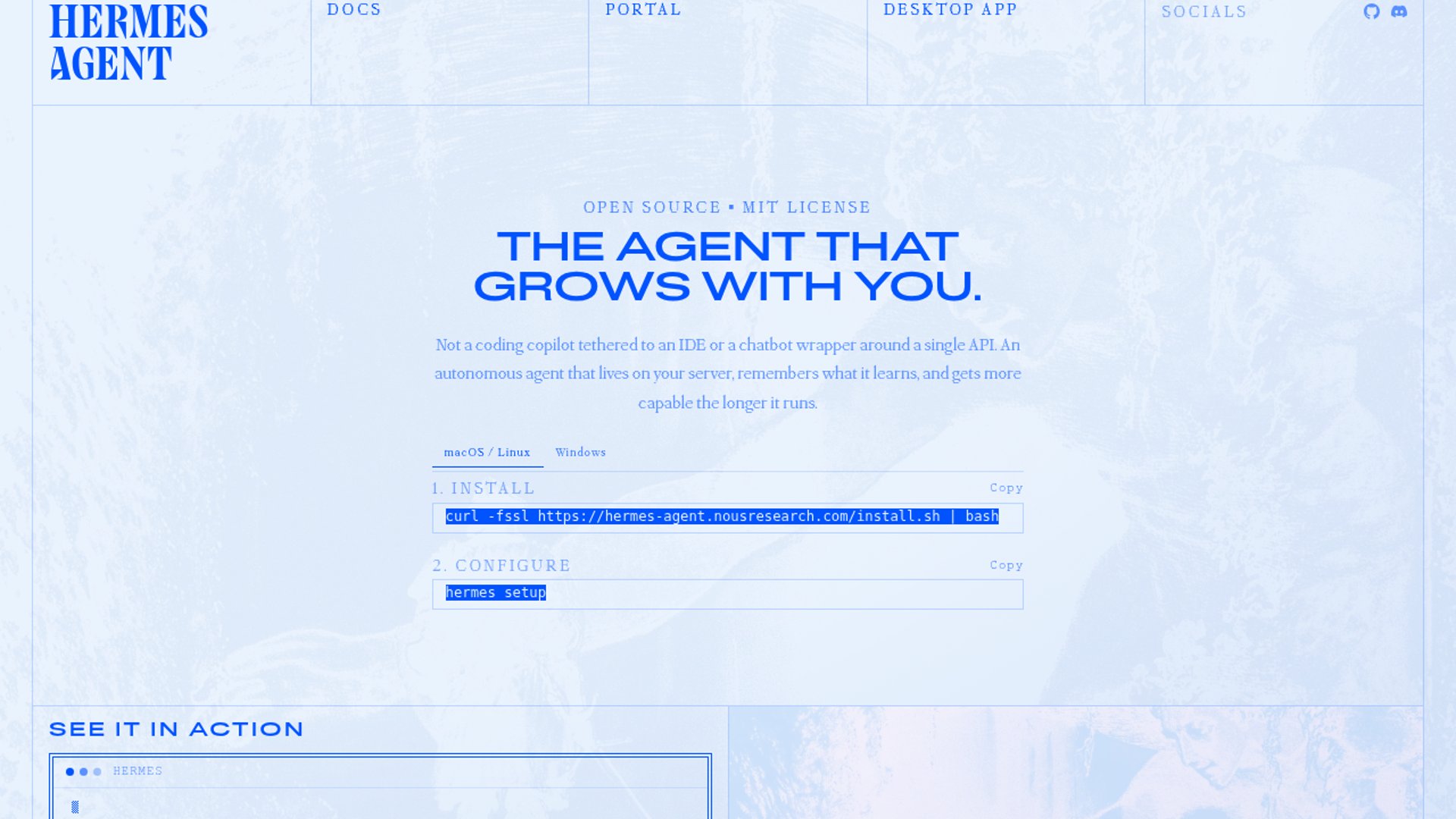 Hermes Agent launches desktop GUI