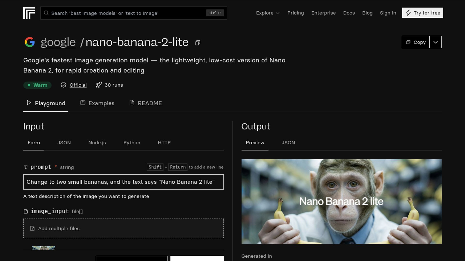 Google Nano Banana 2 Lite hits Replicate