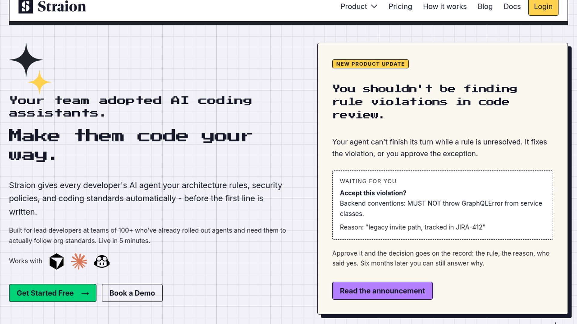 Straion Tackles AI Coding Drift