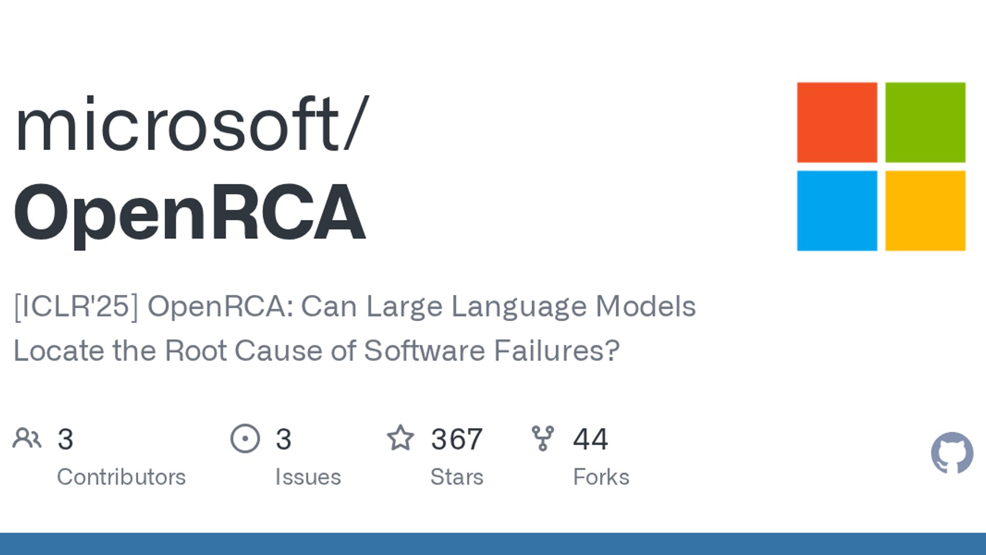 Microsoft releases OpenRCA 2.0 causal reasoning benchmark