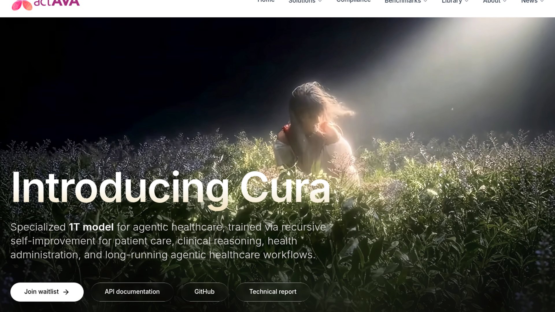 actAVA drops Cura 1T healthcare LLM