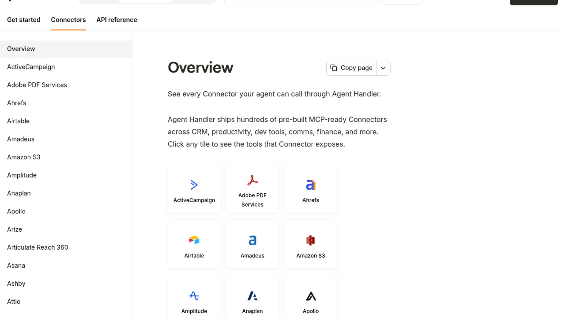 Merge Agent Handler adds six new connectors