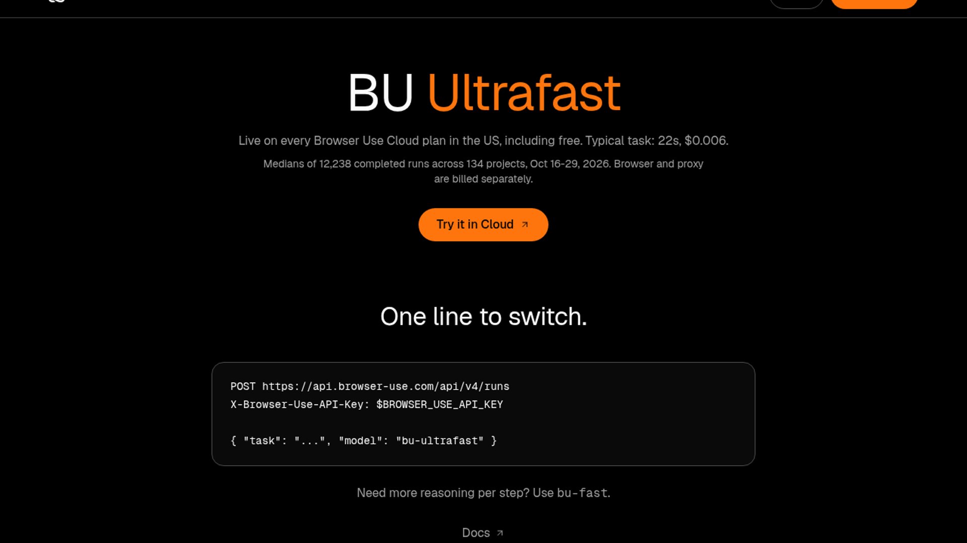 Browser Use Opens BU Ultrafast in US