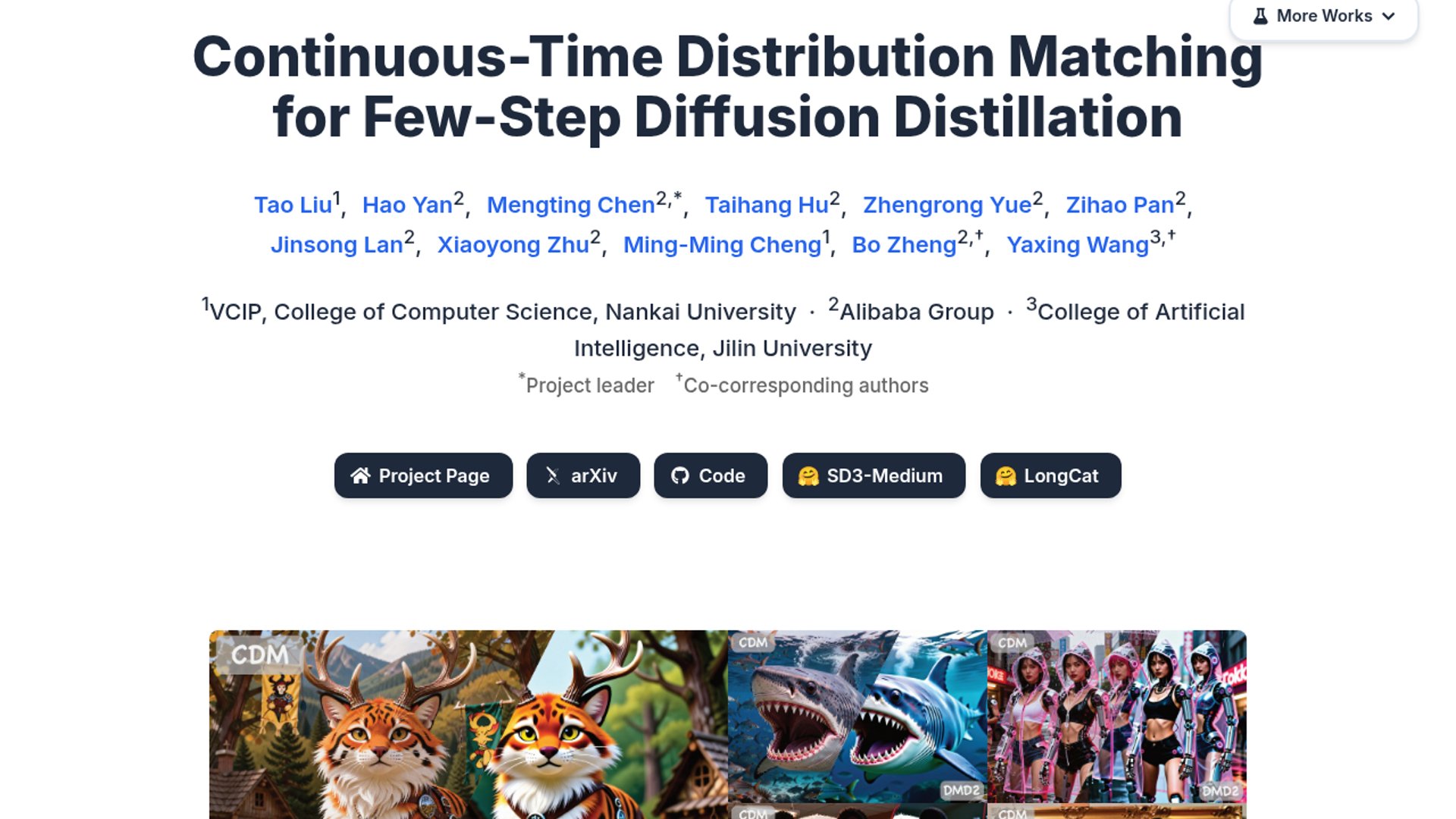 CDM pushes diffusion distillation into continuous time