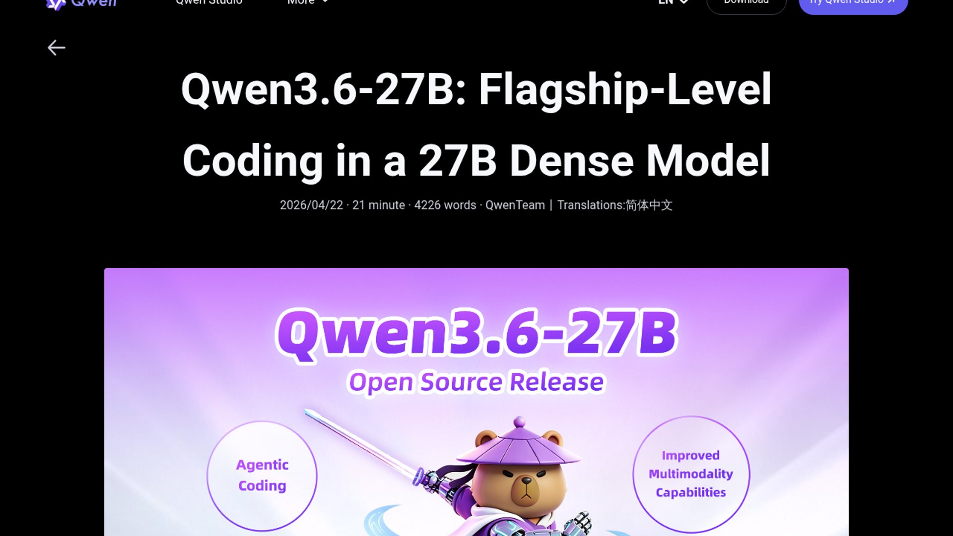 Qwen 3.6 27B coding performance fails real-world tests