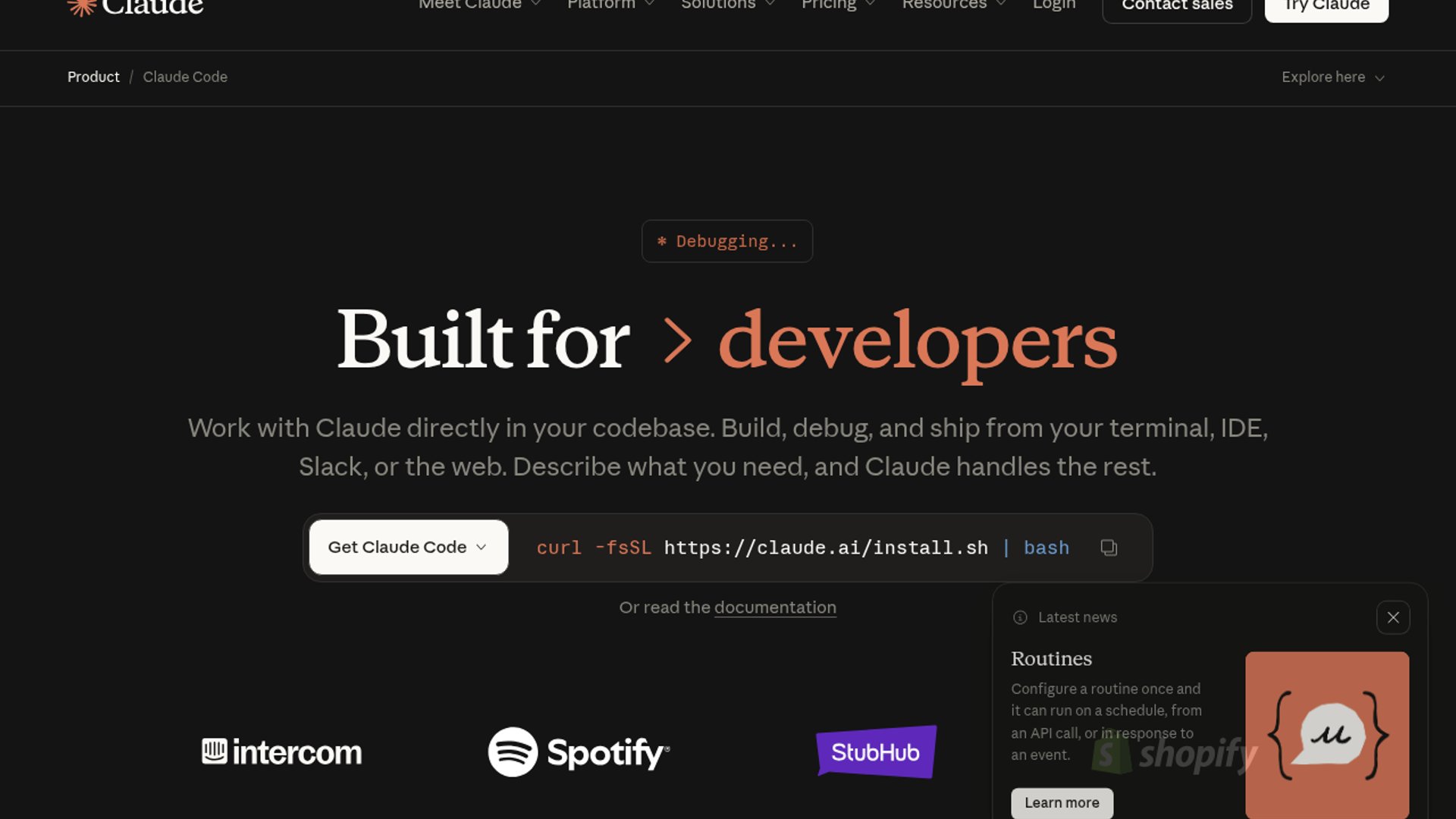 Claude Code briefly drops from Pro plan