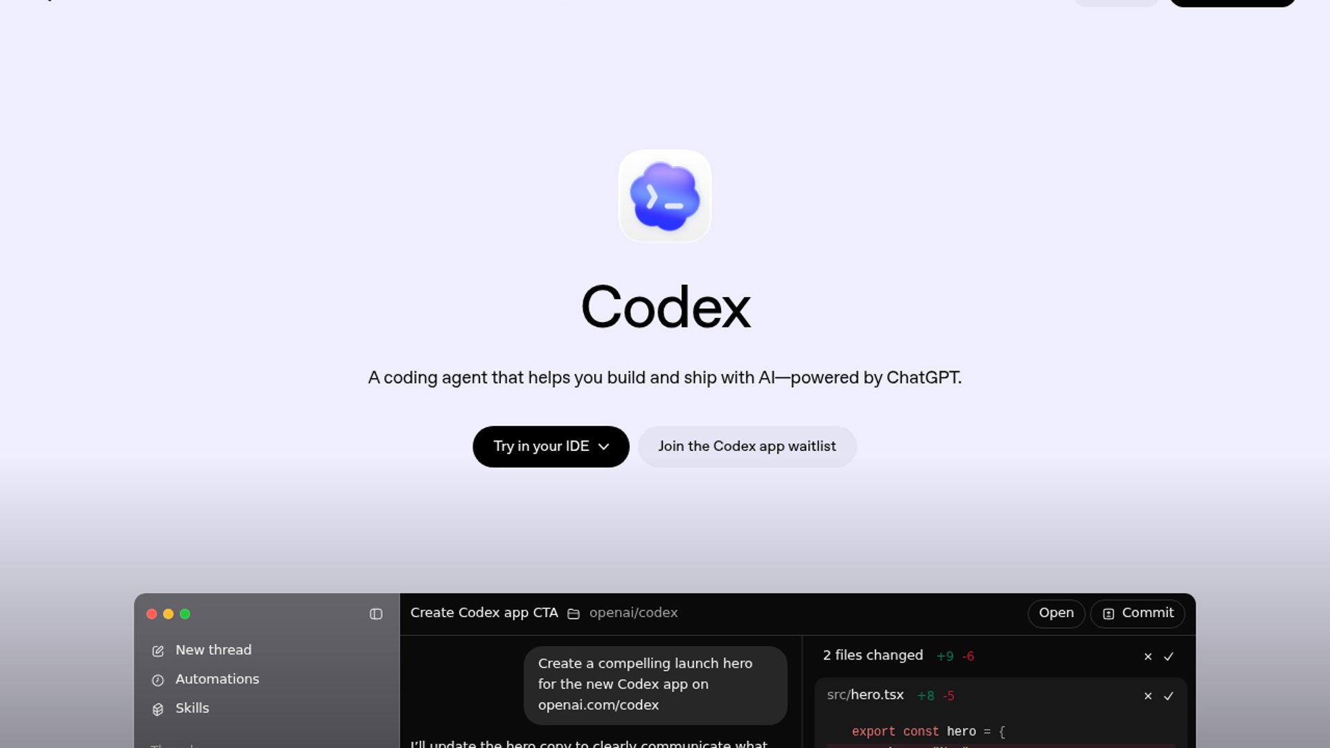 Codex adds desktop agent memory