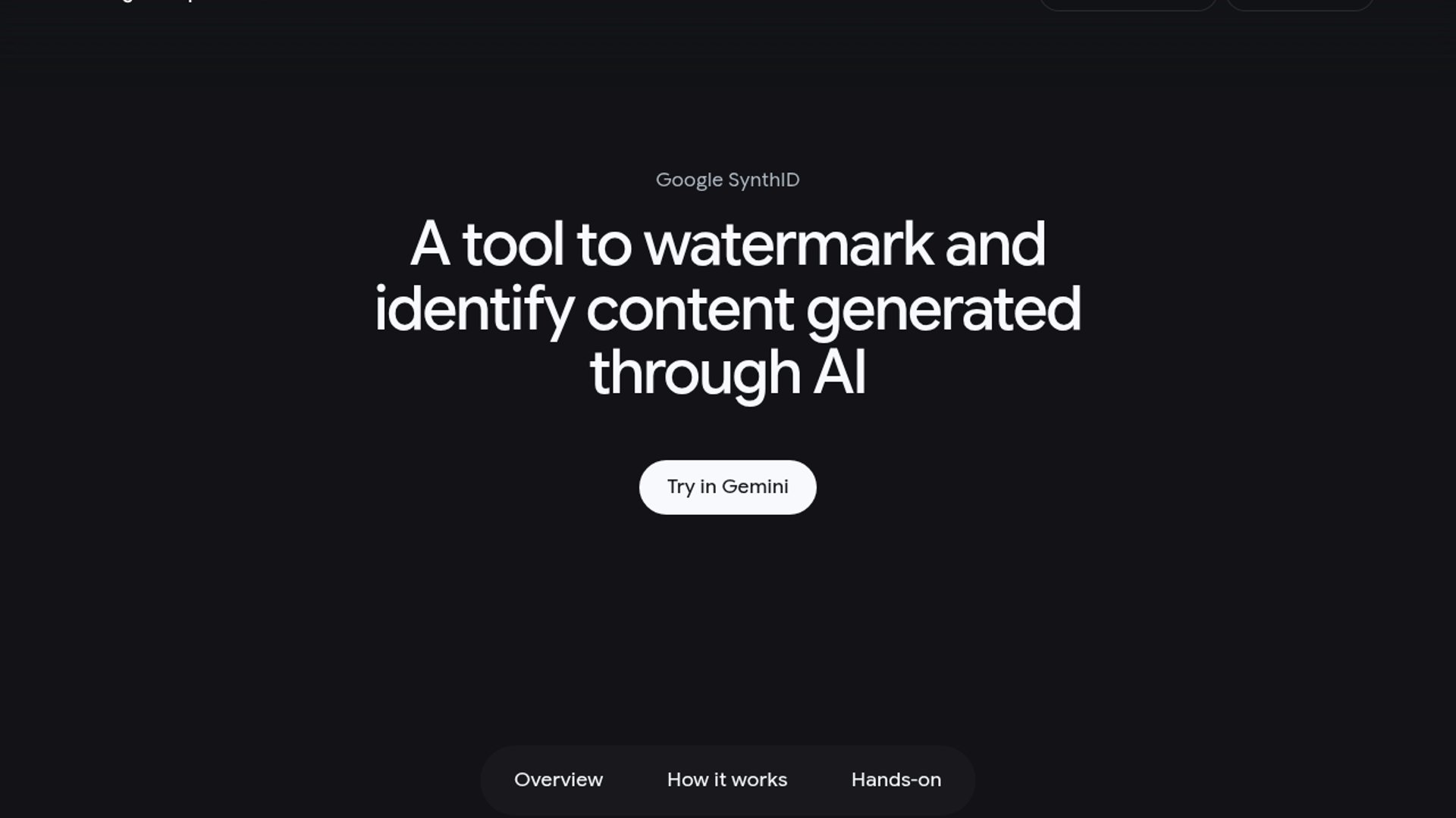 SynthID makes Gemini a media provenance checker