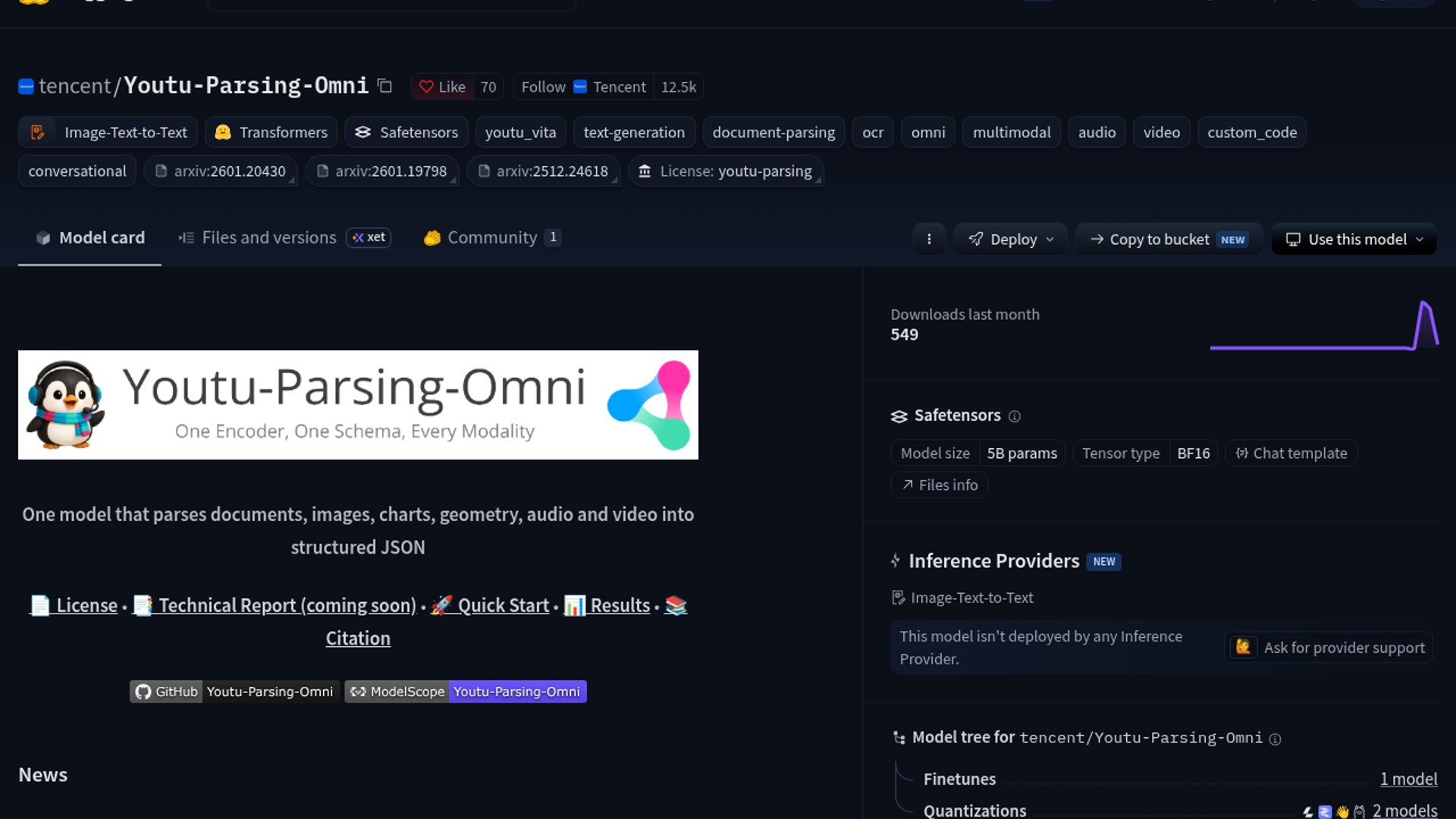Tencent's Youtu-Parsing-Omni Unifies Multimodal Parsing