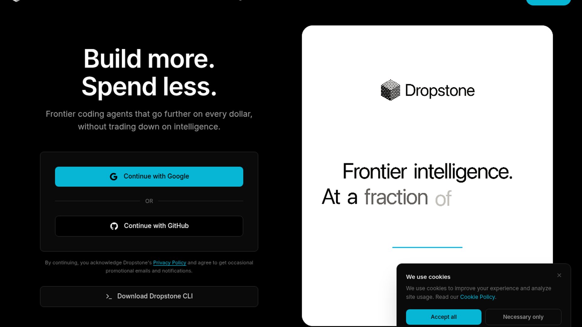 Dropstone 1.5 launches terminal coding agent