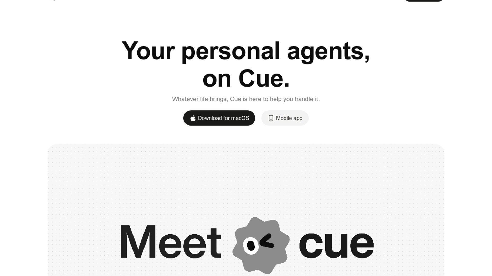 Manus launches Cue agents with identities