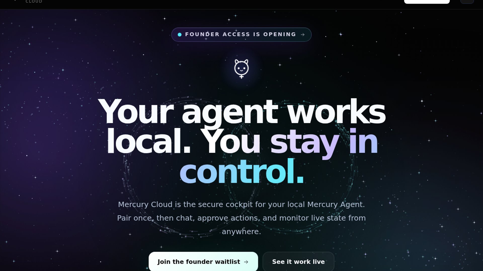 Mercury Cloud begins onboarding first waitlist cohort