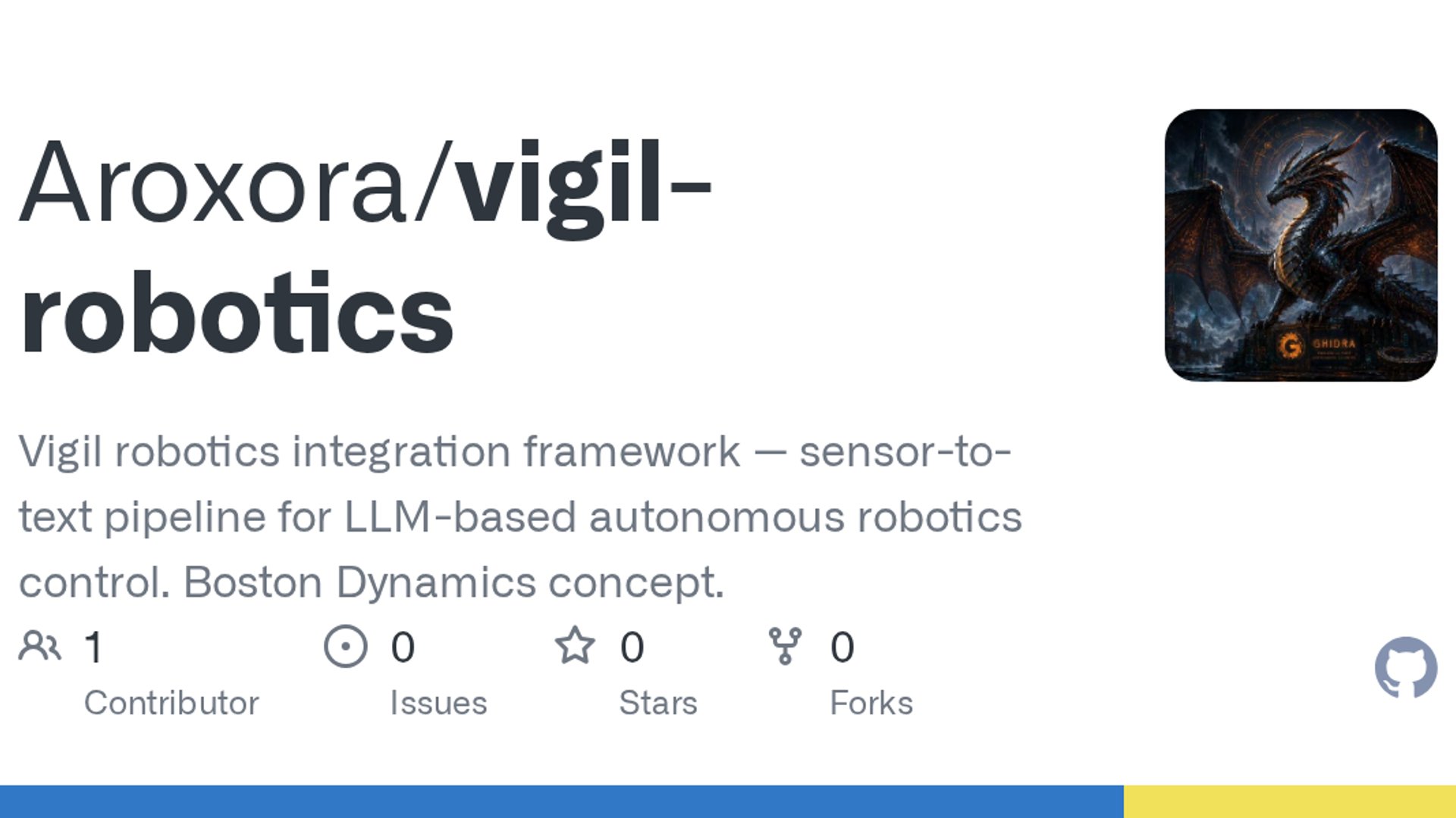 Vigil Robotics unveils conceptual LLM-robotics framework