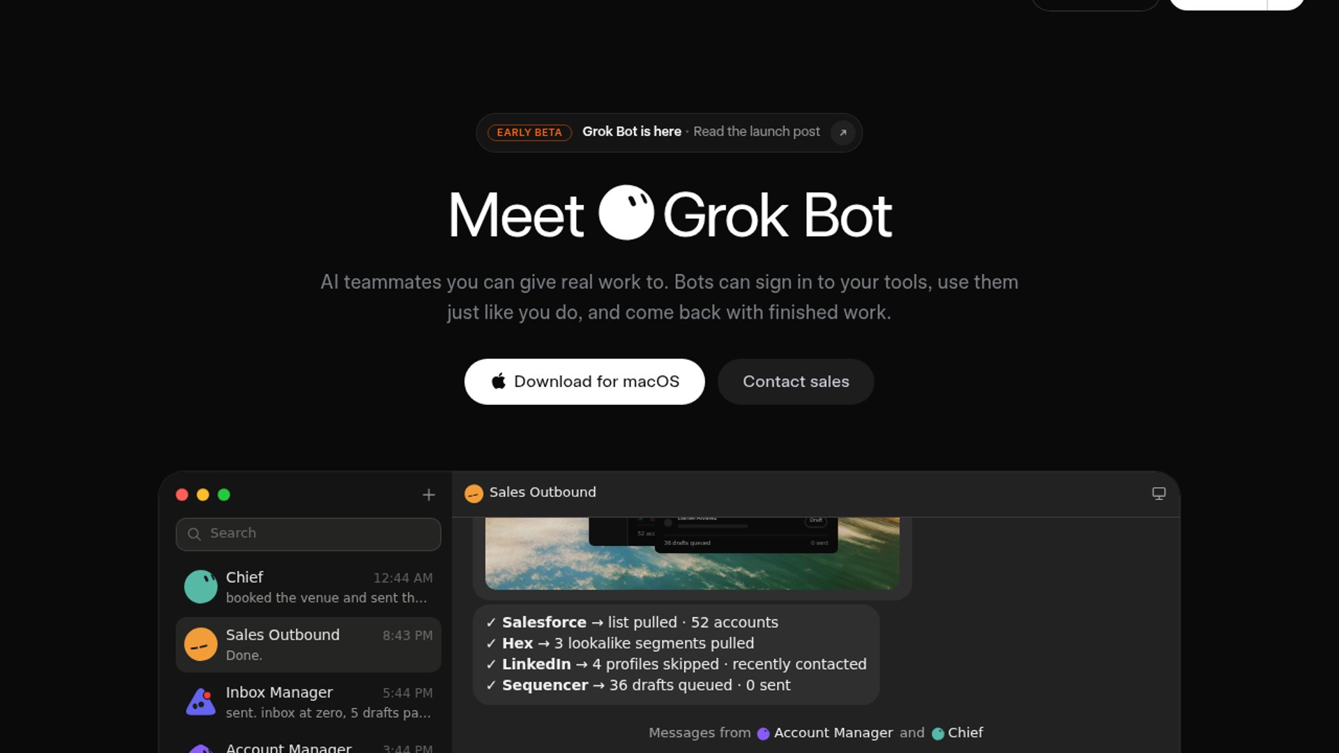 Grok Bot Makes Chief of Staff Manager