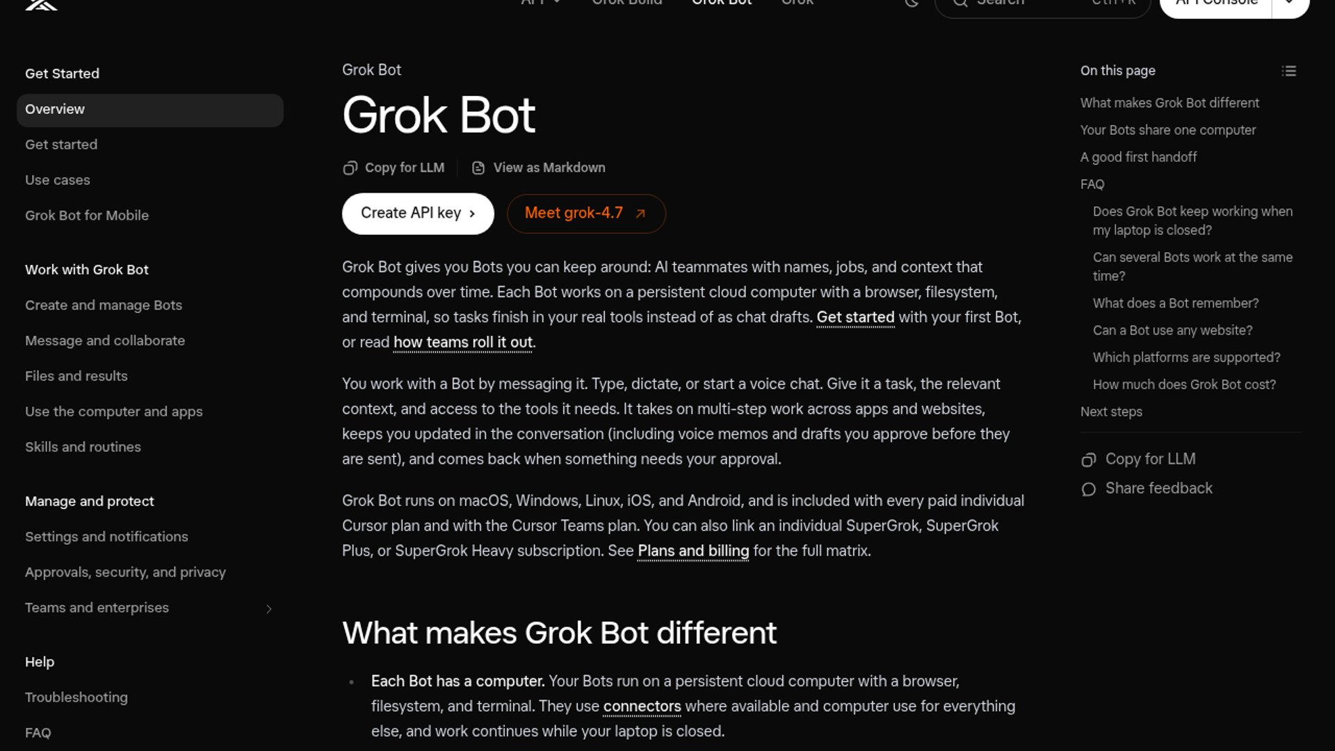 Grok Bot adds voice calls, 1Password integration