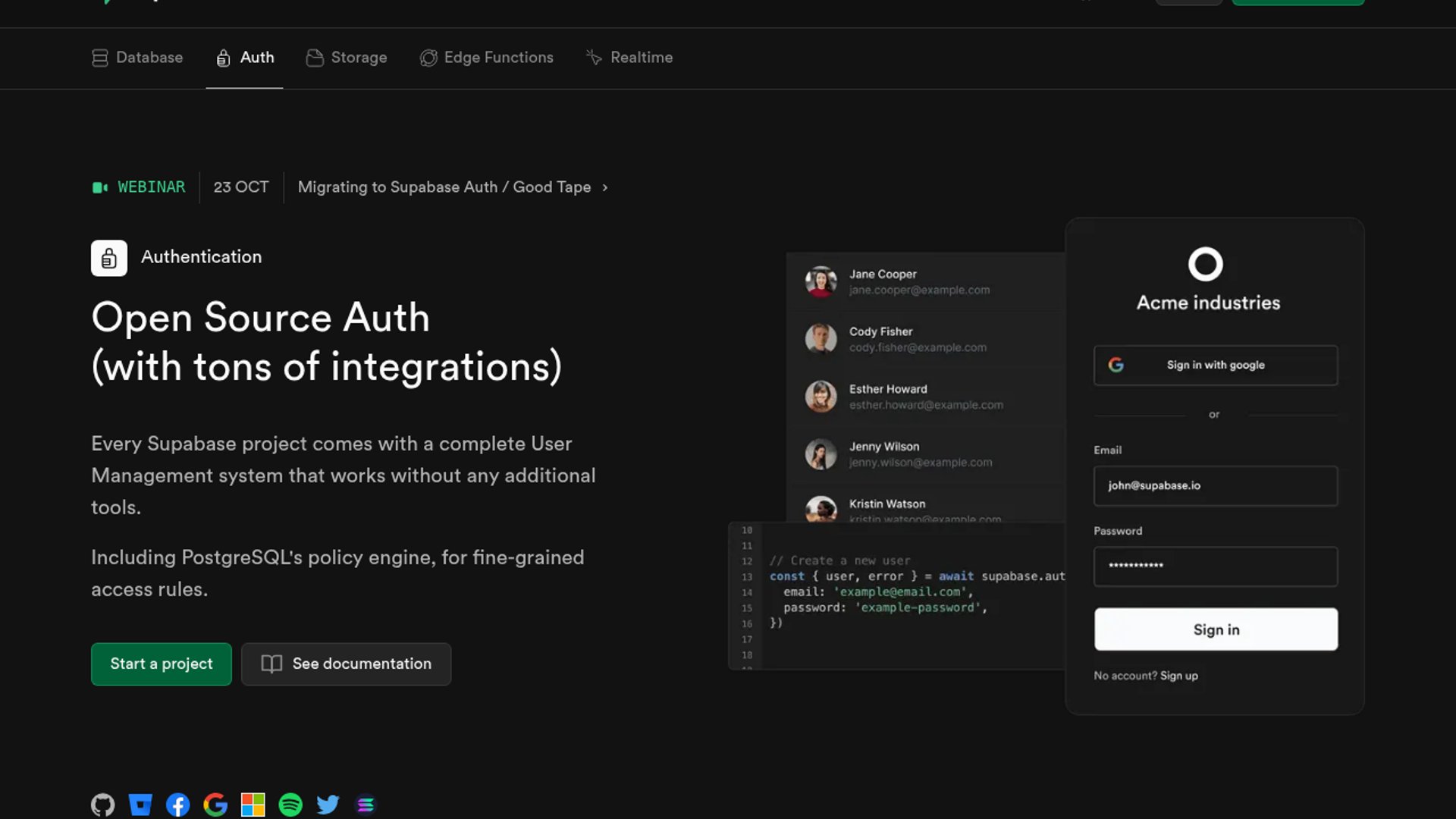 Supabase Auth opens Passkeys public beta