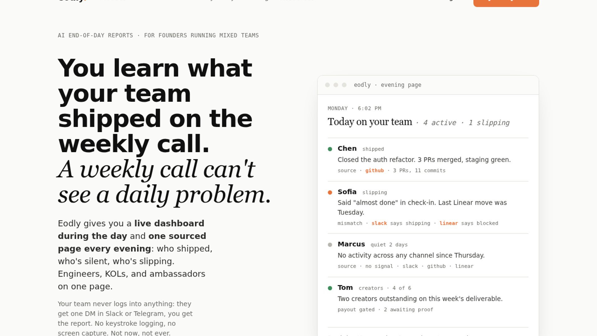 Eodly launches AI 'chief of staff' tool