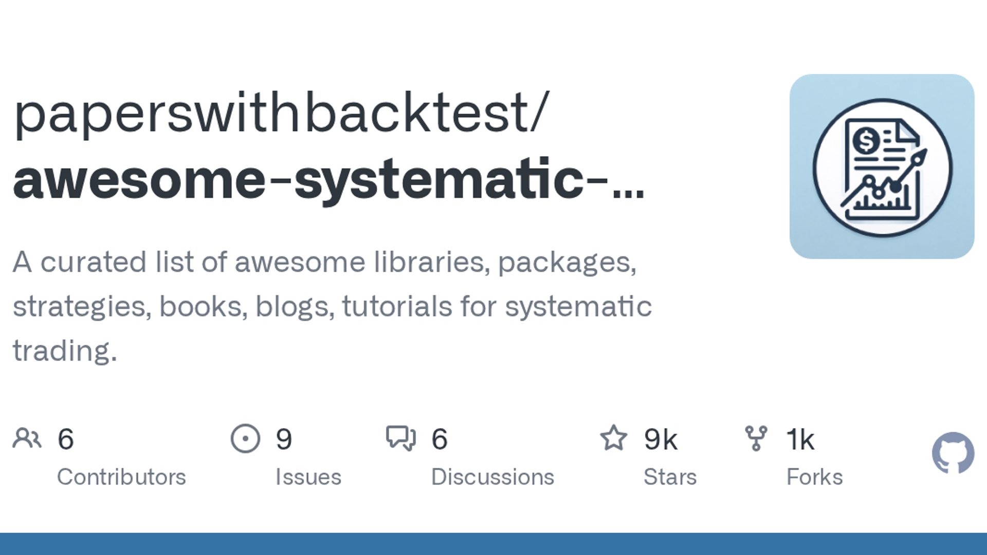 Papers with Backtest Curates Quantitative Trading Tools