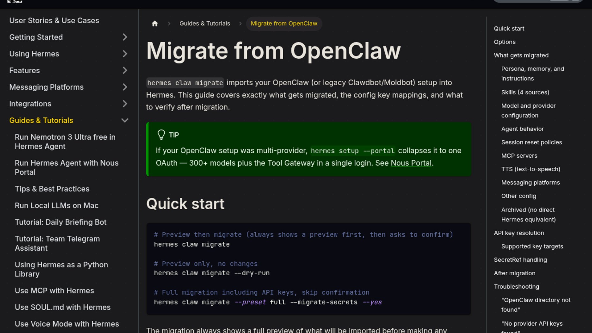 Nous Research releases a migration guide detailing how to transition legacy OpenClaw configurations to Hermes Agent.