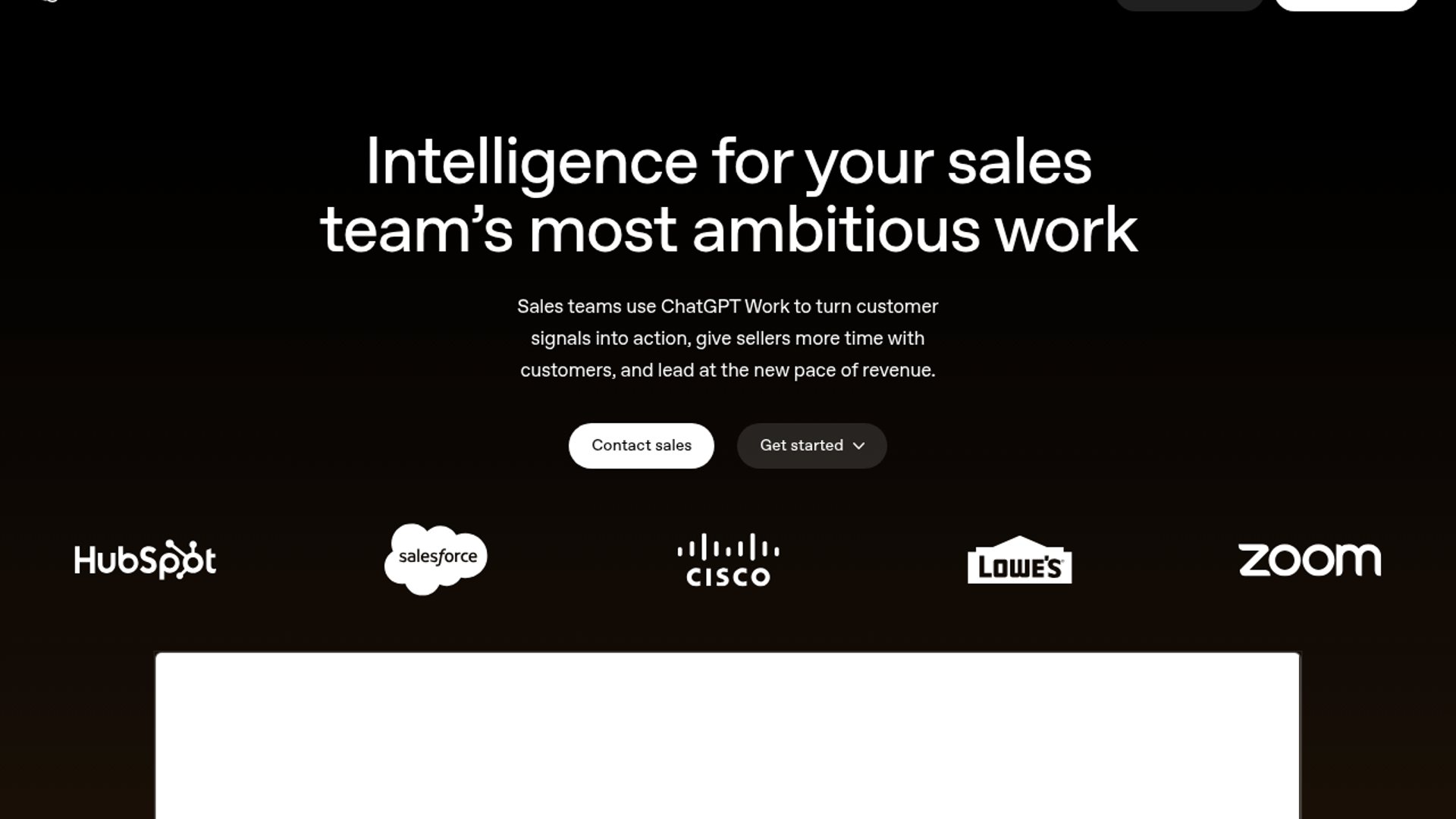 ChatGPT Work adds automated revenue intelligence