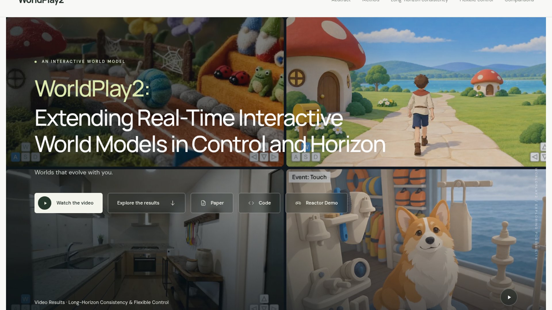 WorldPlay2 Pushes Interactive Worlds Beyond Short Memory