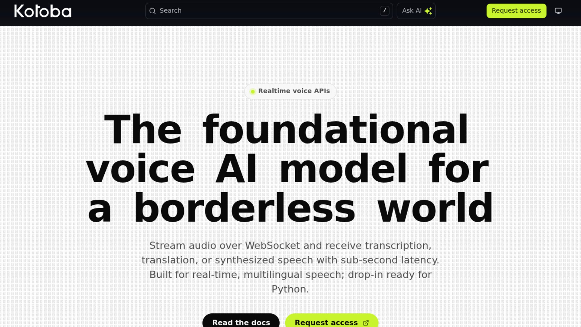 Kotoba Speech APIs Land on fal