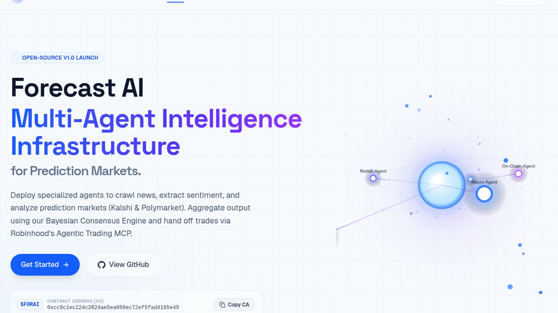 Forecast AI previews token-gated browser agent swarm