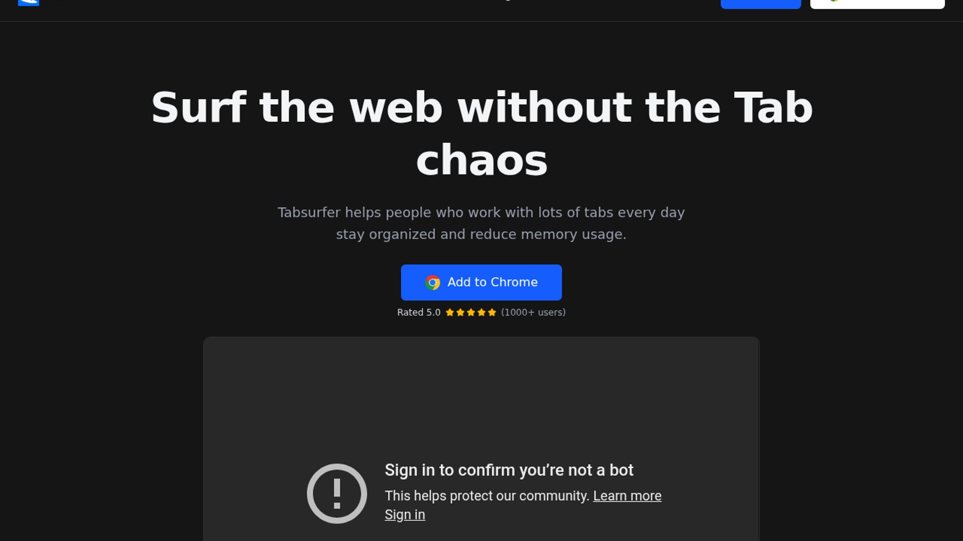 TabSurfer brings Raycast-style tab control