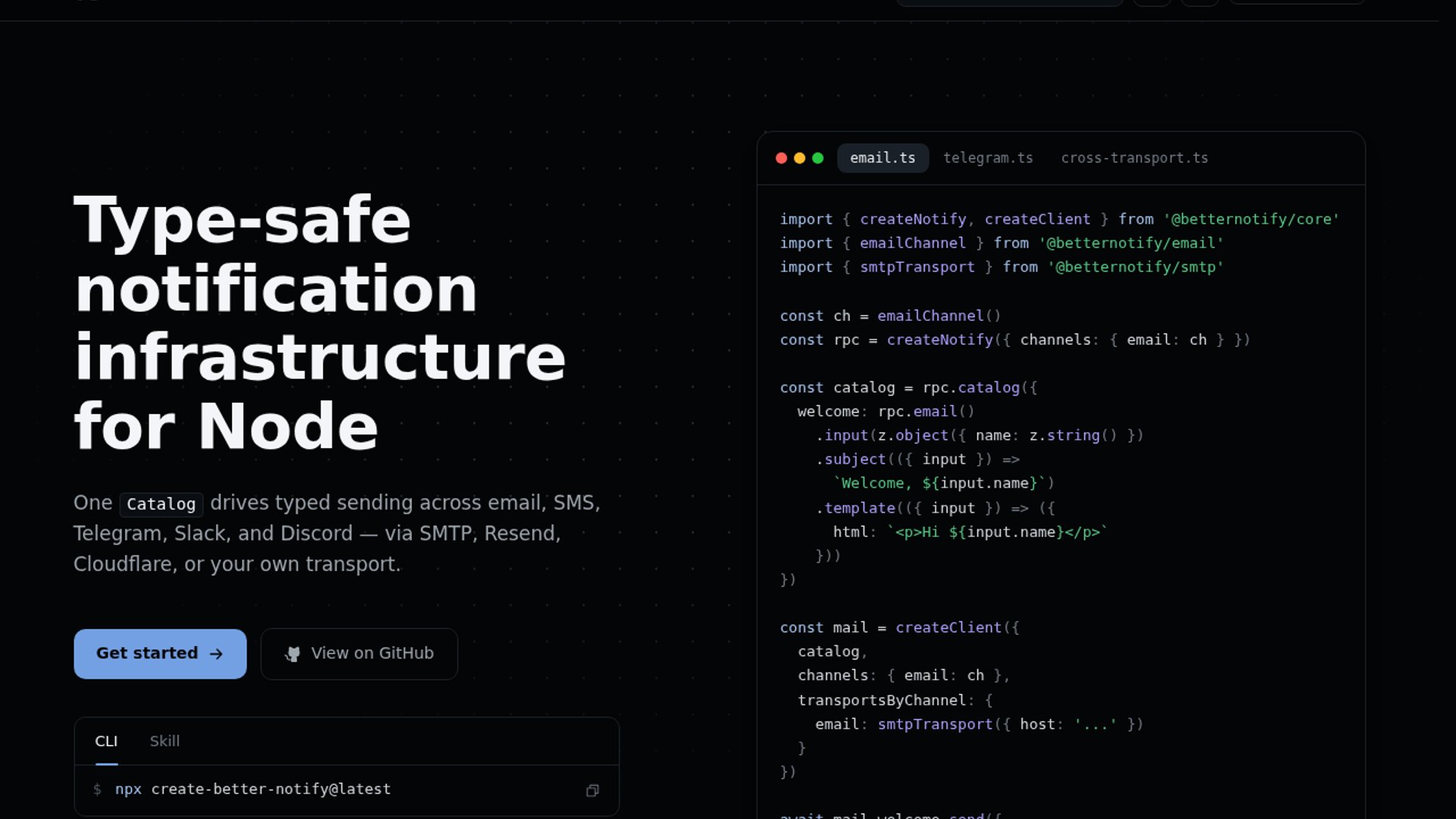 Better-Notify debuts typed Node notifications