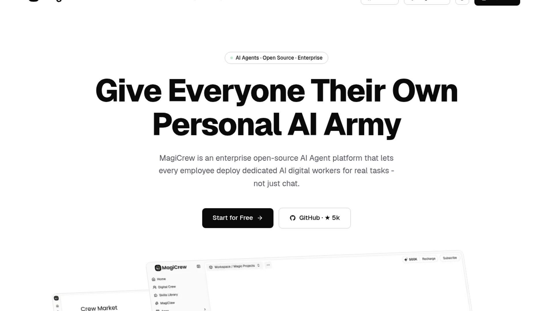 MagiCrew launches open-source agent workforce