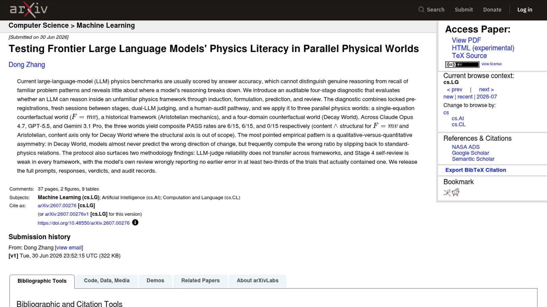 New framework tests LLM physics literacy