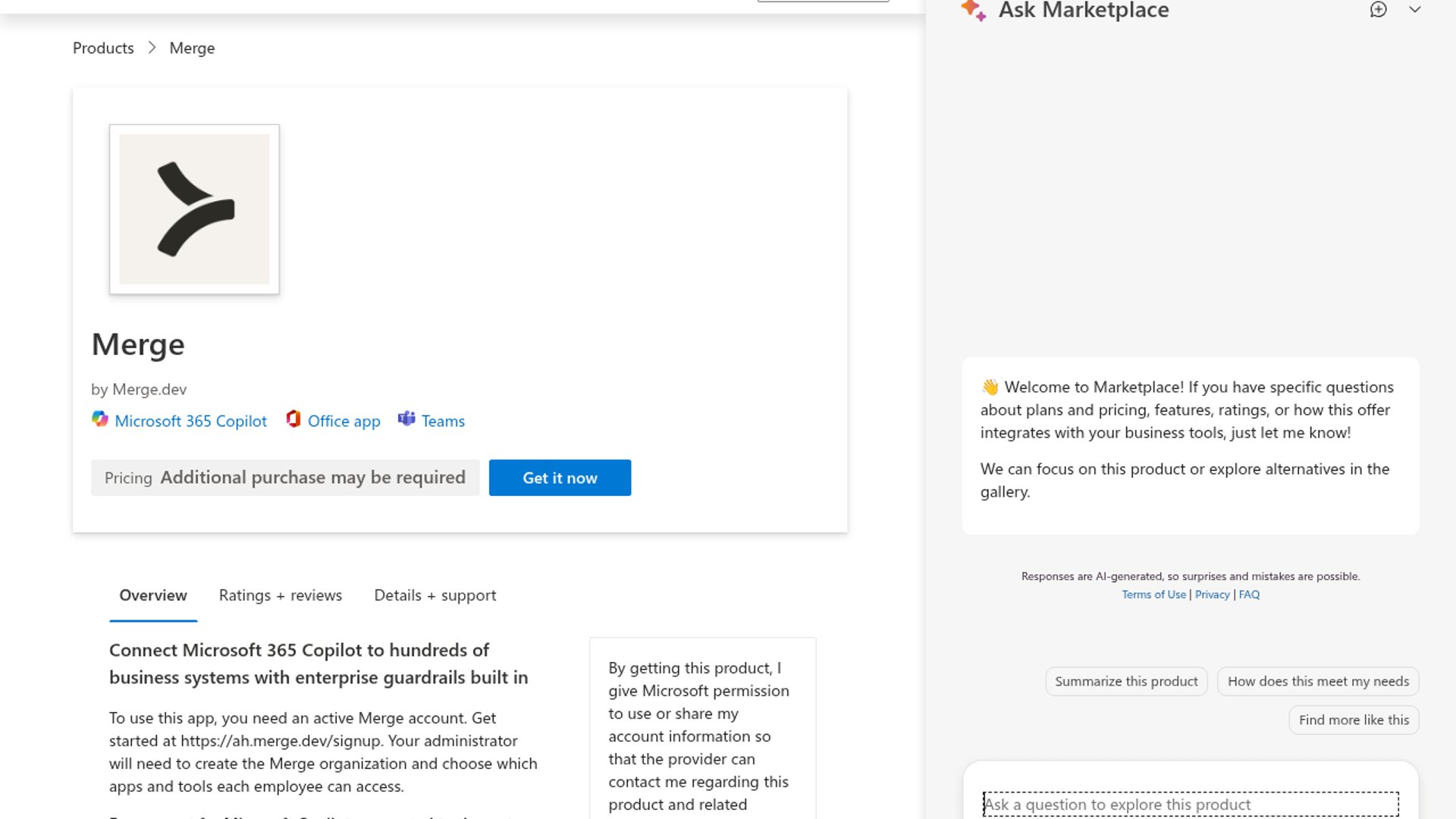 Merge Chat Unified API hits Teams marketplace