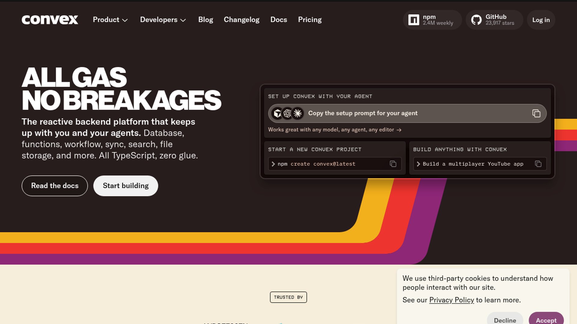 Convex 1.49.0 sharpens validators, agent tooling