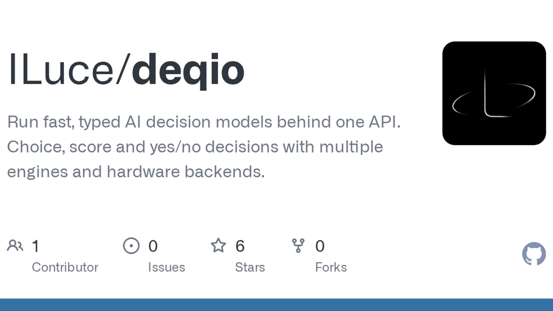 Deqio 0.3 adds models, smarter setup