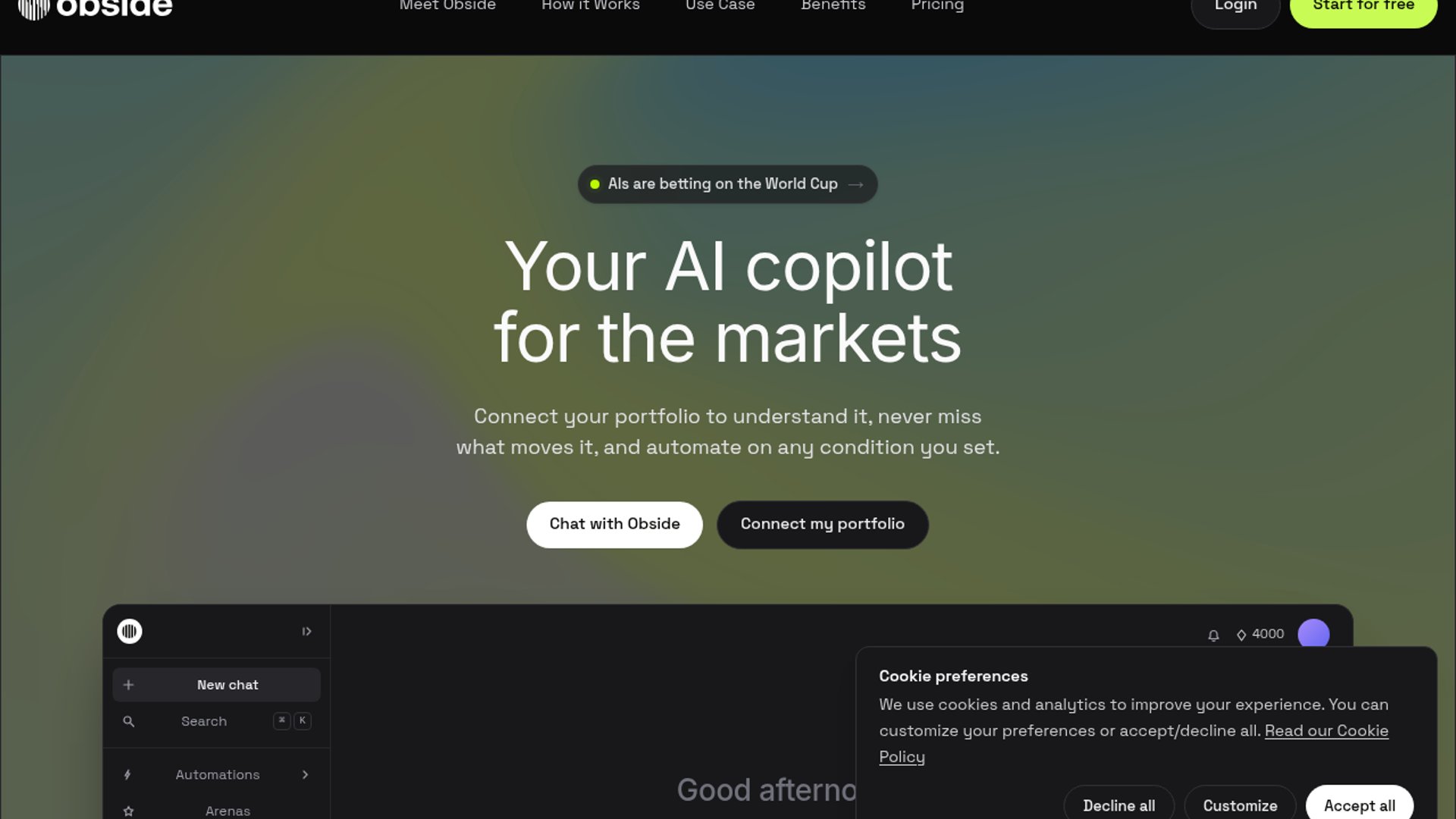 Obside launches AI copilot for trading portfolios