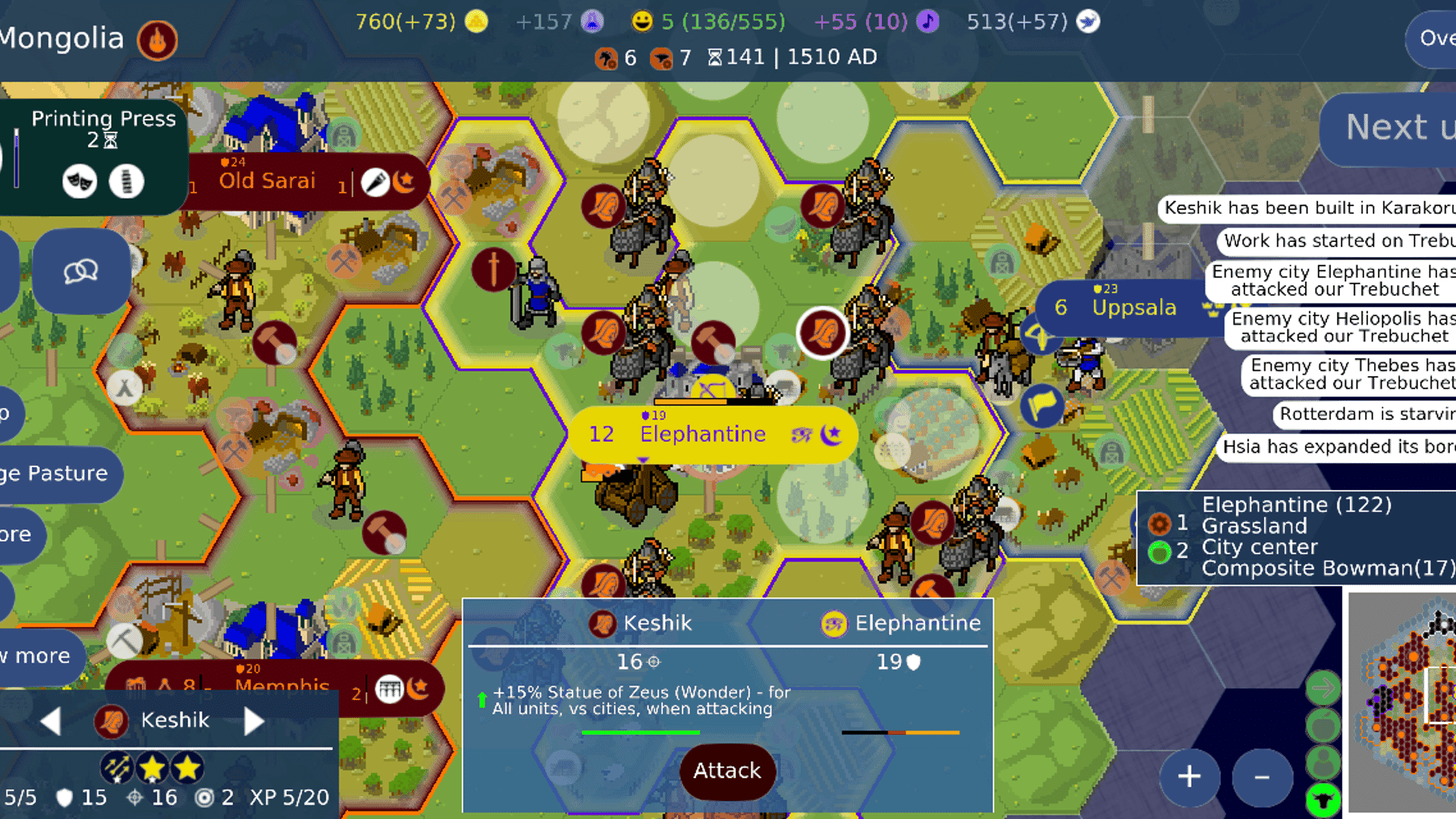 Unciv is an open-source, lightweight remake of Civilization V for Android and Desktop, designed to be fast, free, and highly moddable.