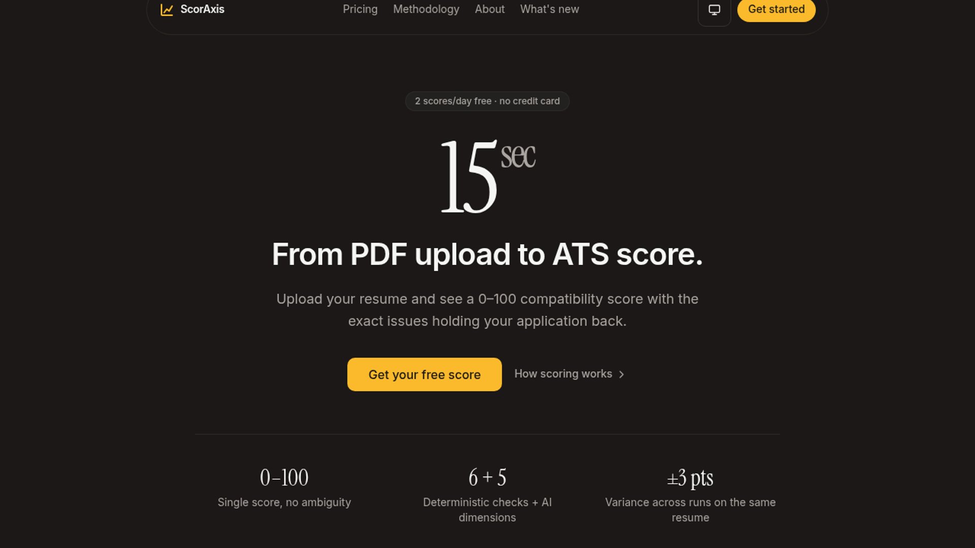 ScorAxis launches Claude-powered resume scanner