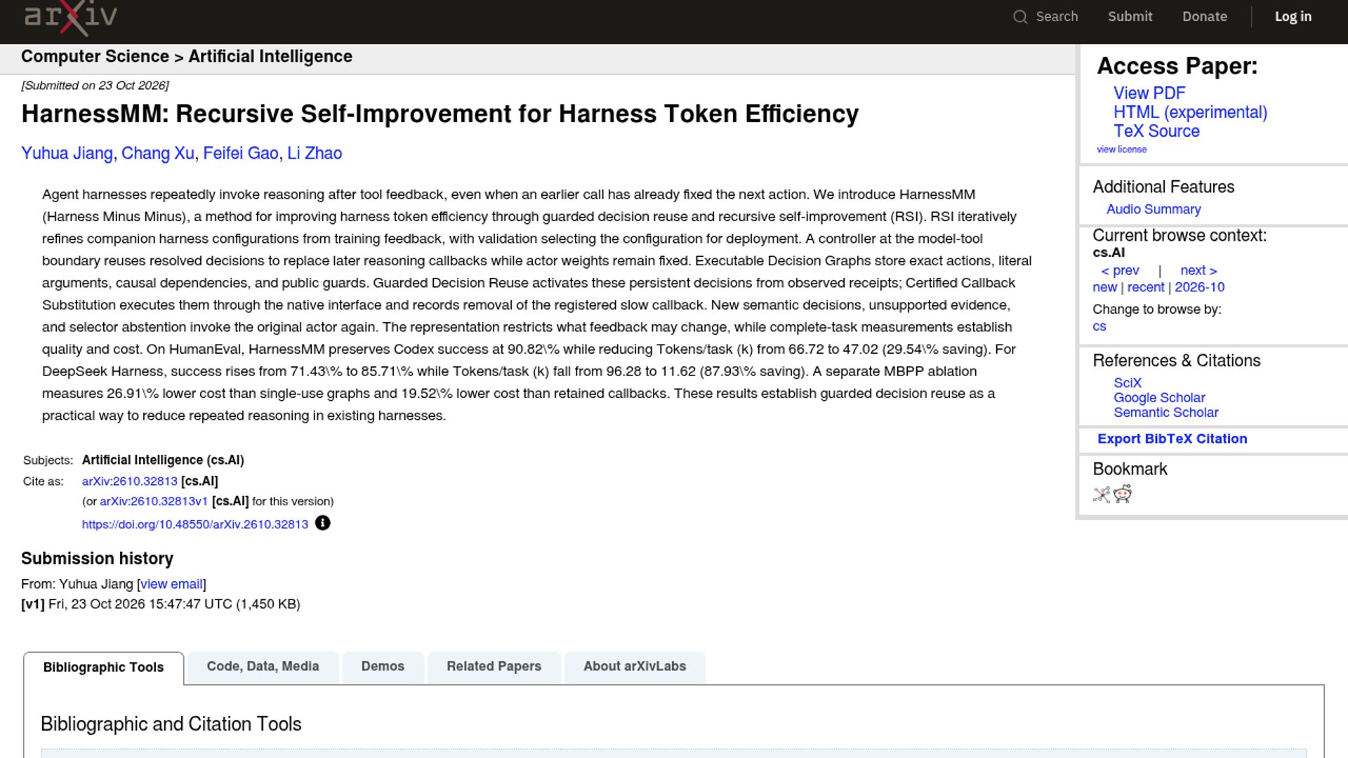HarnessMM cuts agent tokens with cached decisions