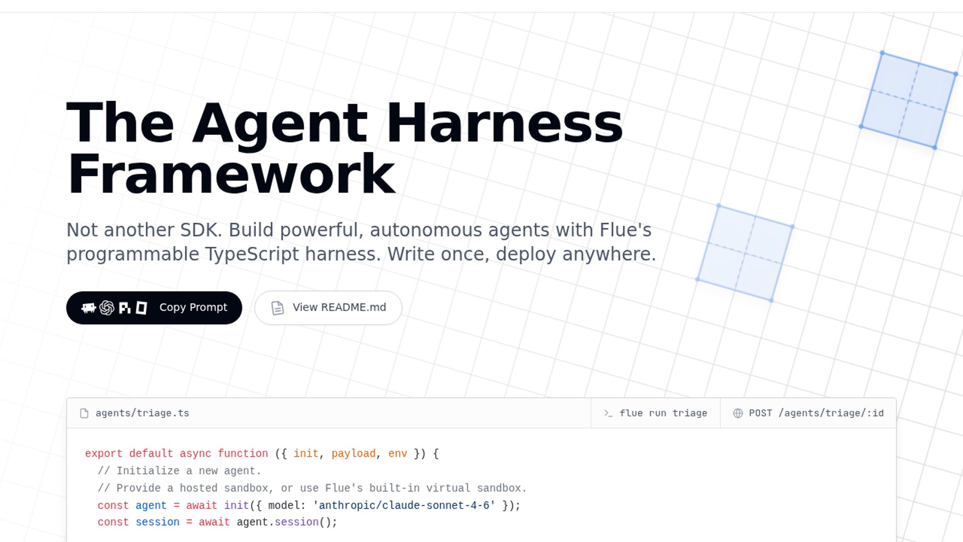Flue spotlights programmable TypeScript agent harness