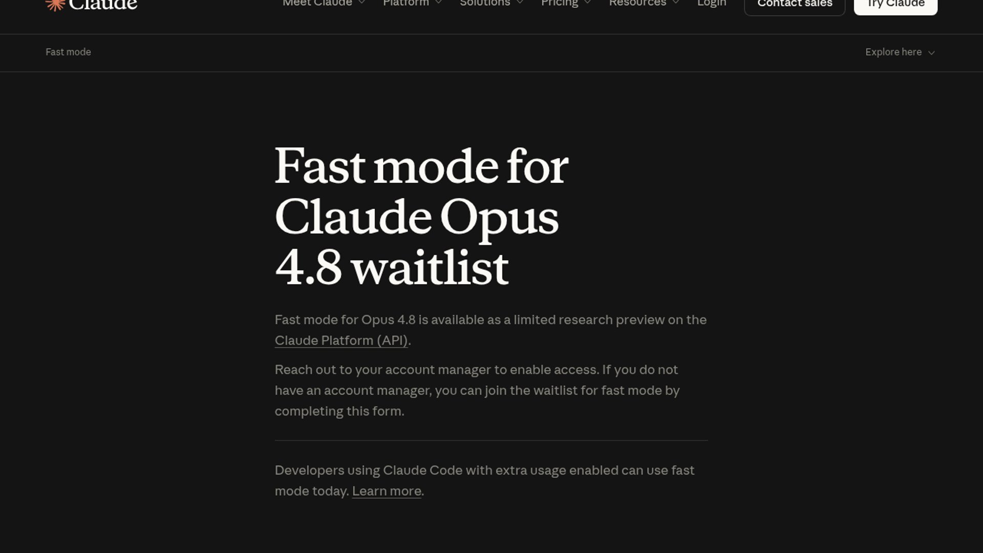 Anthropic drops Claude Opus 4.8, adds fast mode