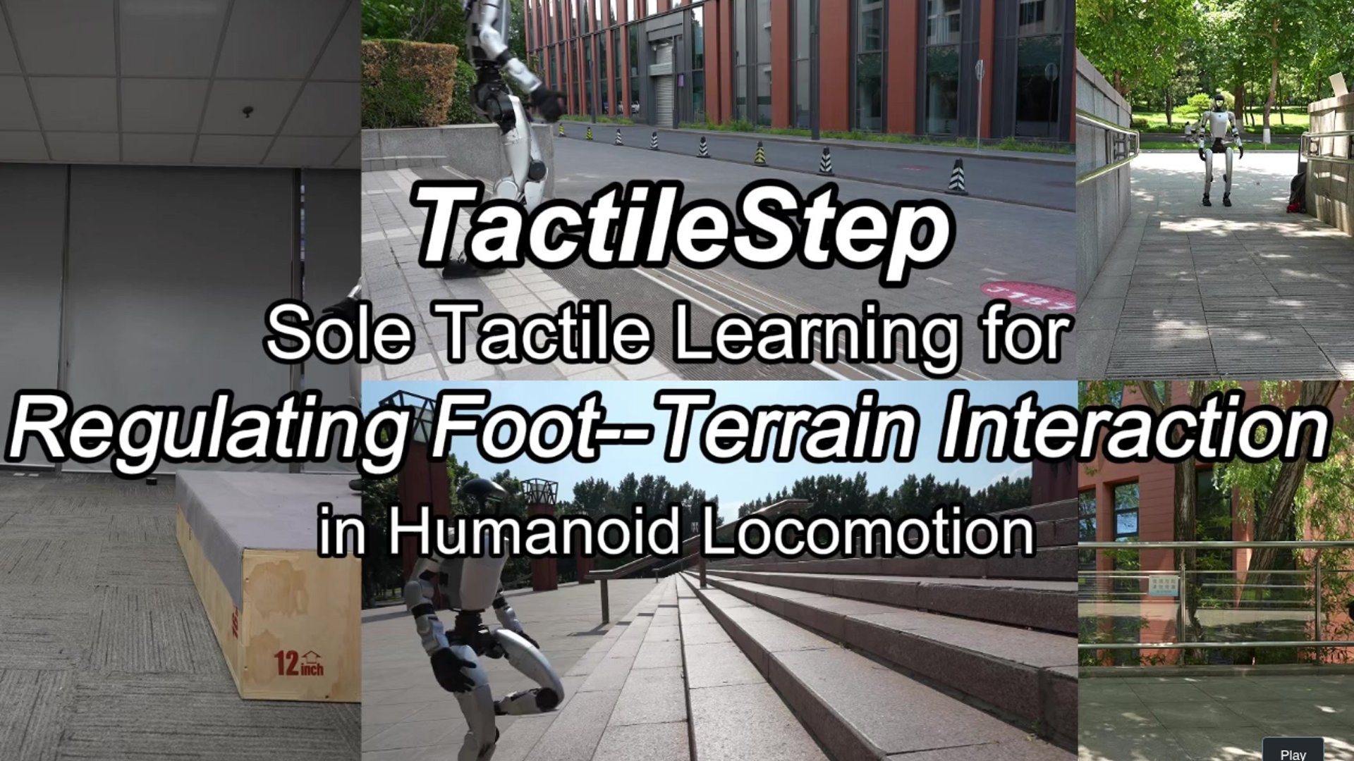 TactileStep Makes Humanoid Landings Softer