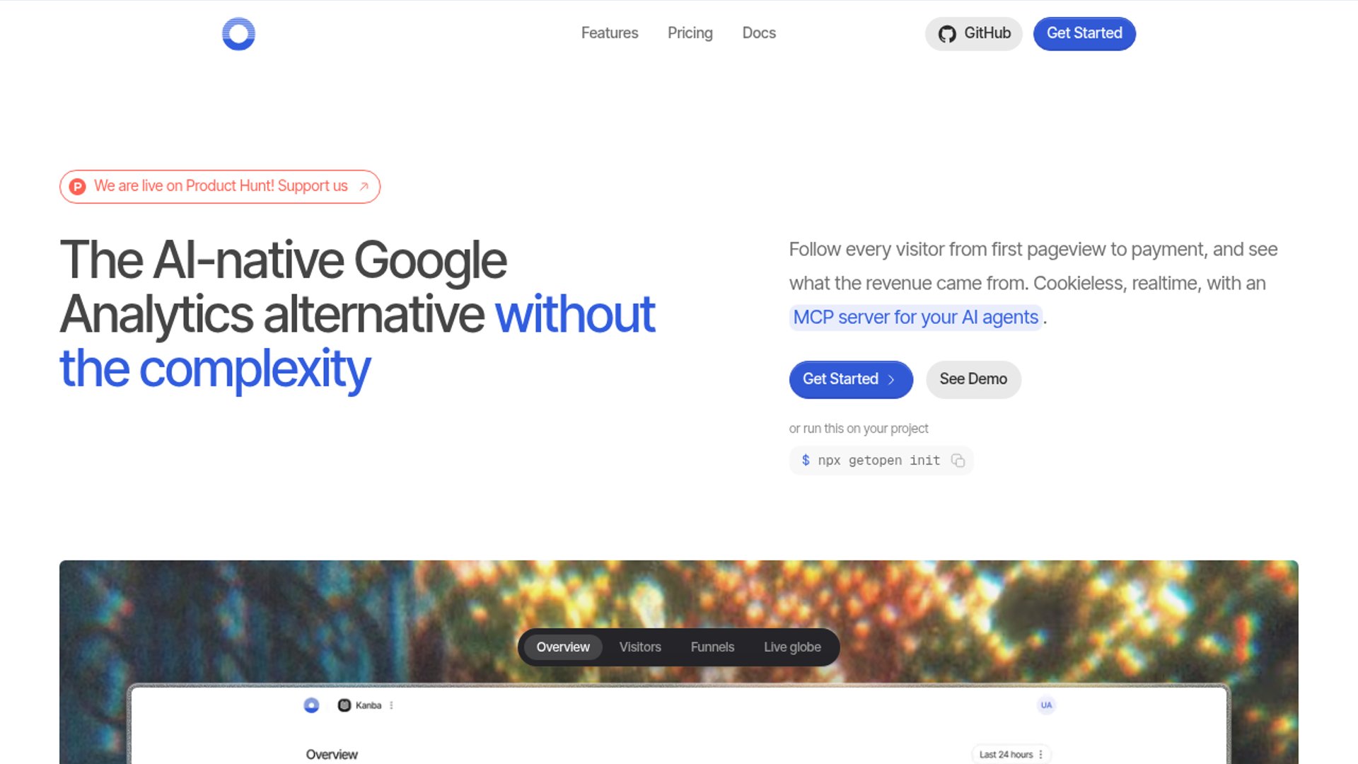 Open Analytics brings AI to private web analytics