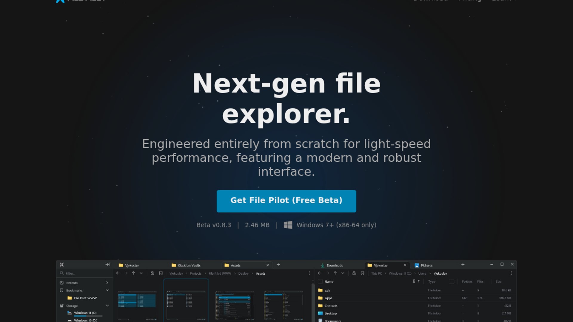 File Pilot Gets Developer Debugger Shoutout